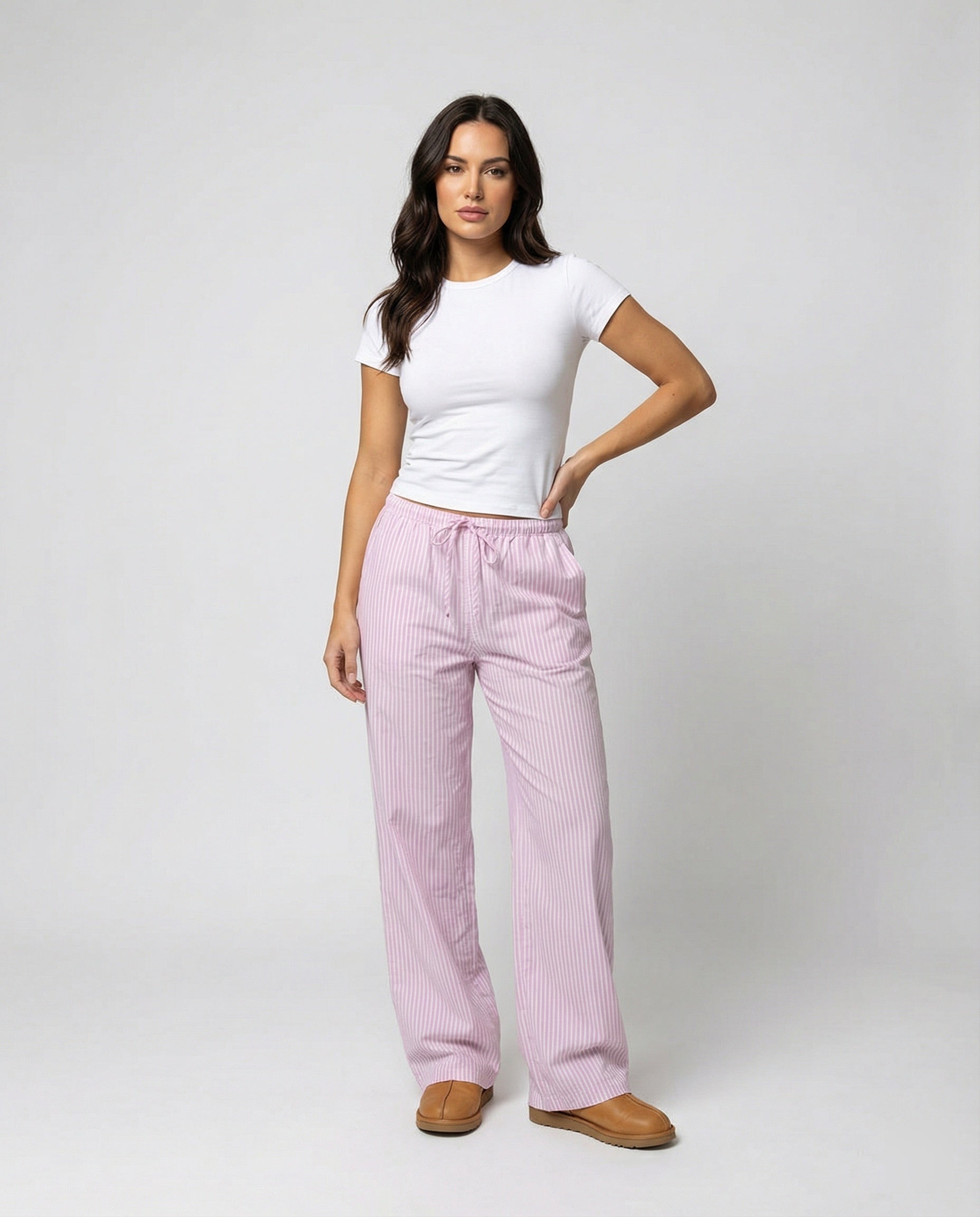 Women's Pajama Pants with Drawstring