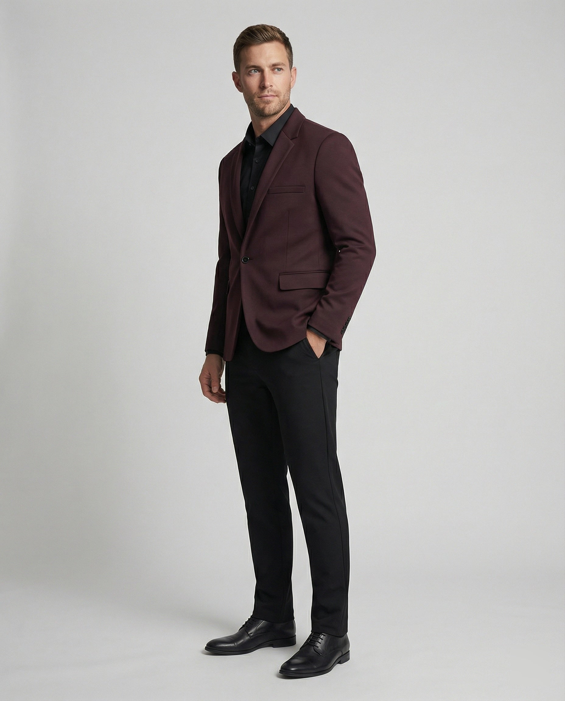 Men's Blazer Men's Single Breasted