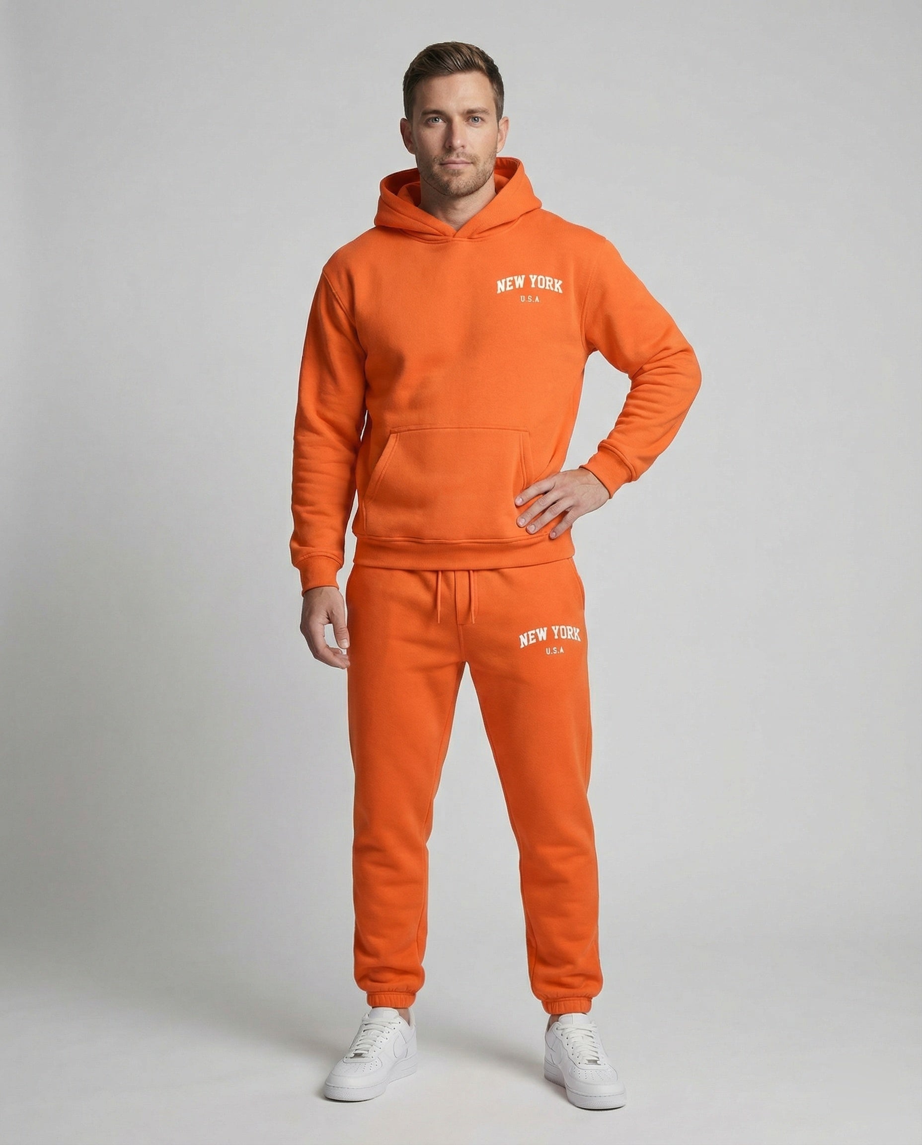 Men's Tracksuit Men's Hoodie Set