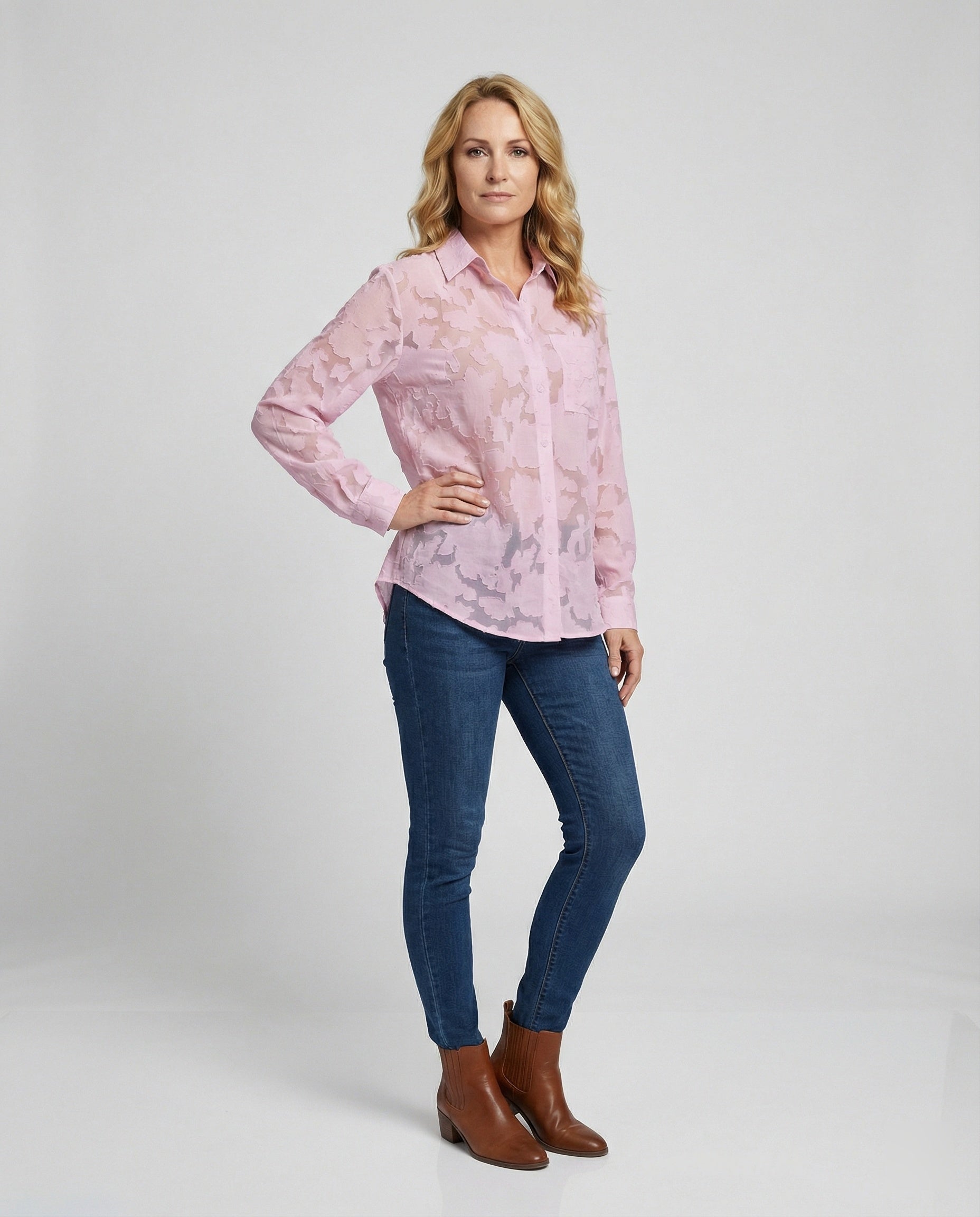 Women Blouse Chiffon loose