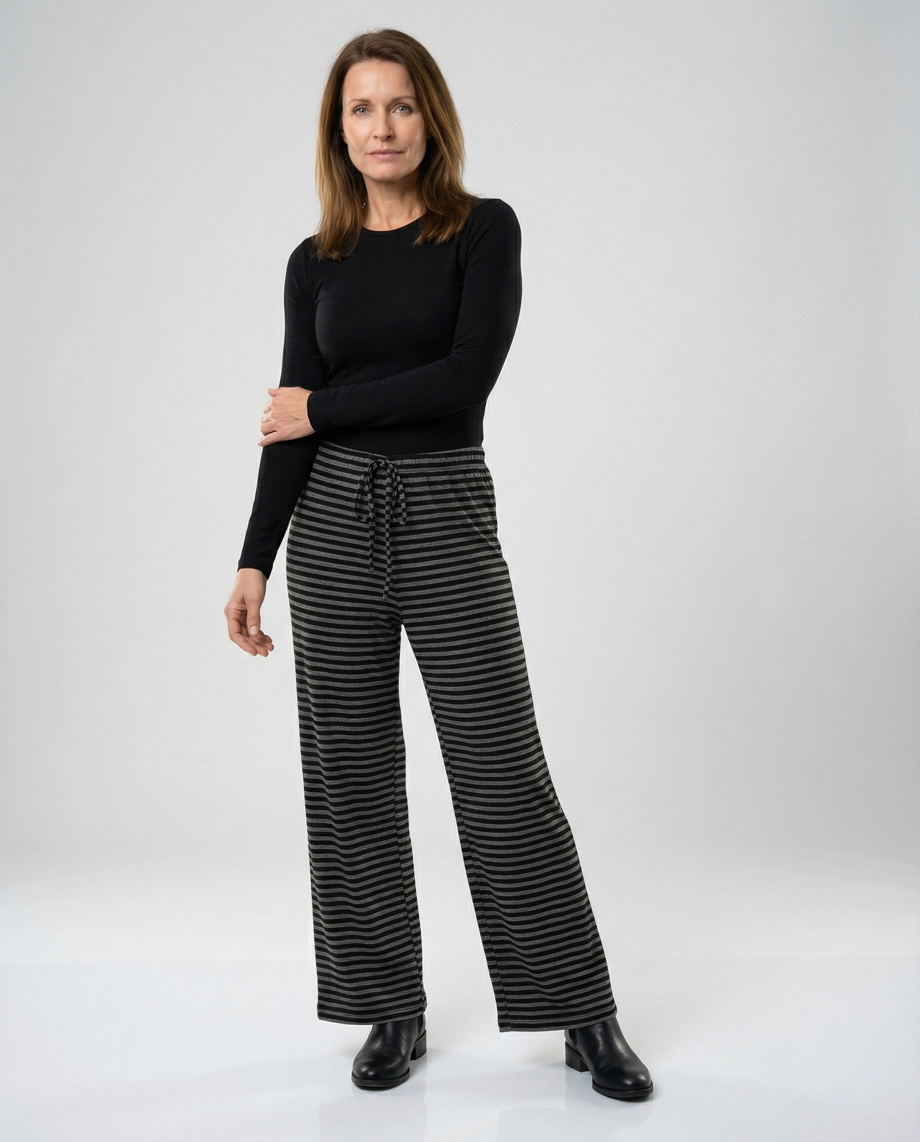 Women's Fabric Trousers Women's Wide Jersey