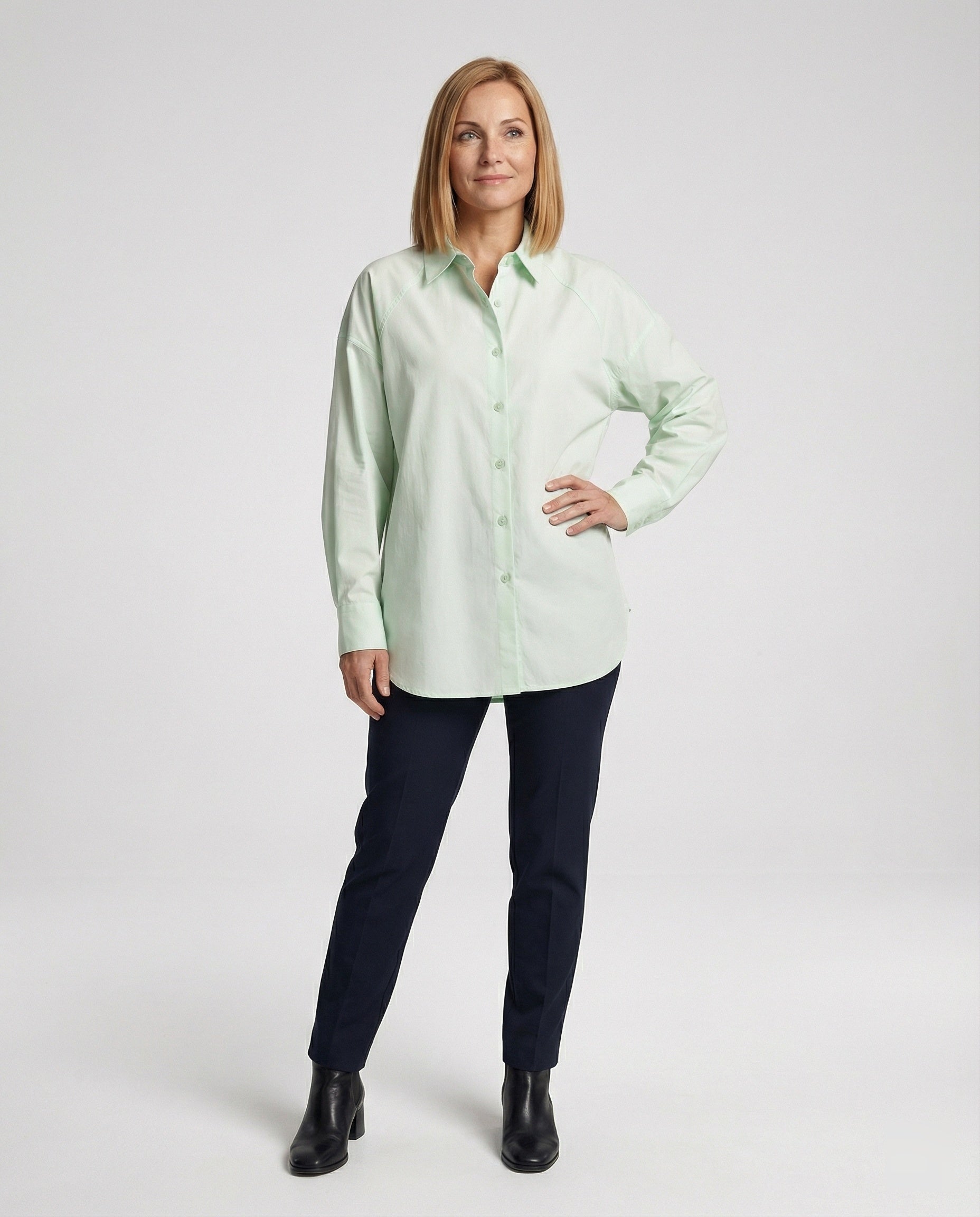 Women's Oversized Shirt Blouse made of Cotton