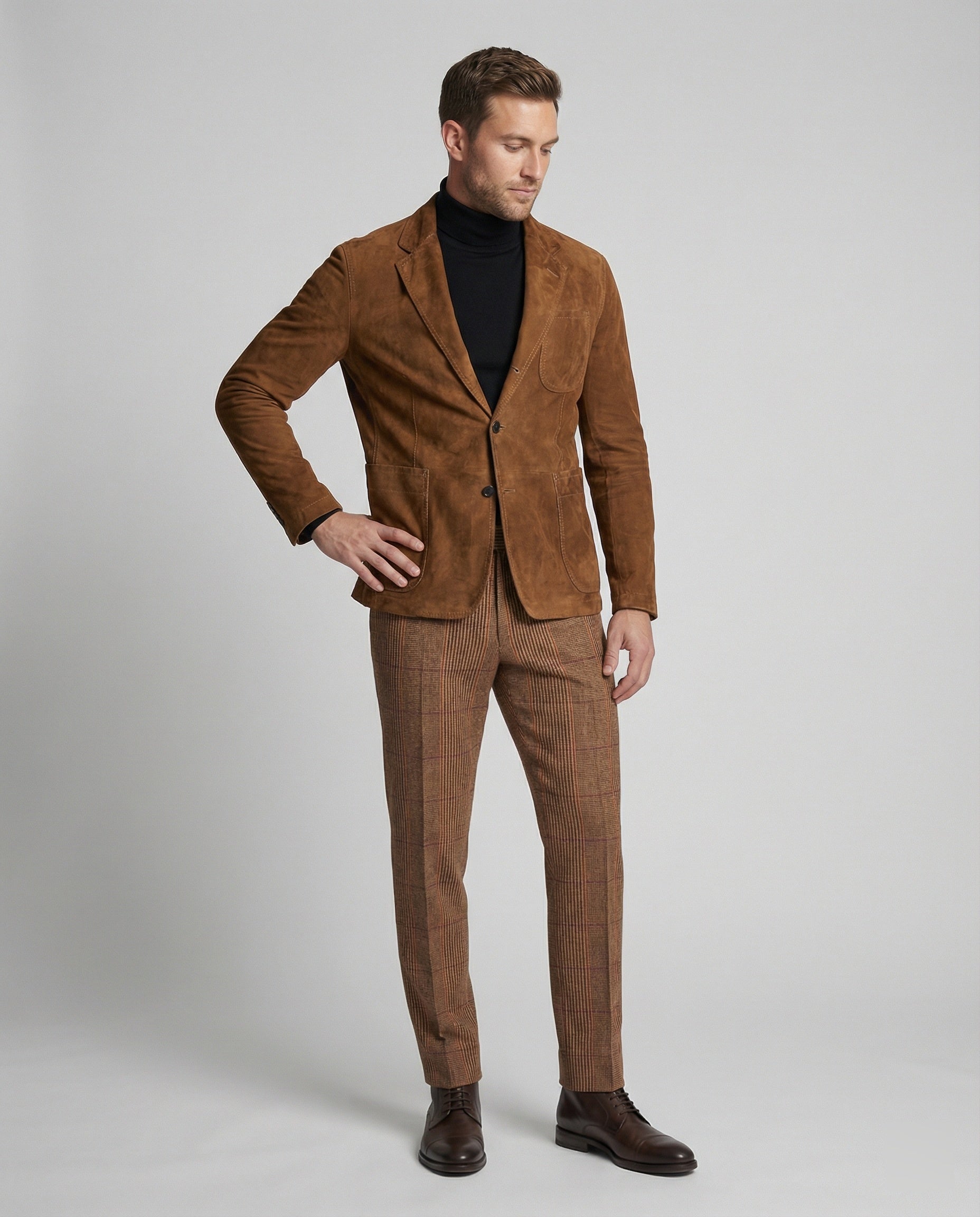 Men's Suede Blazer