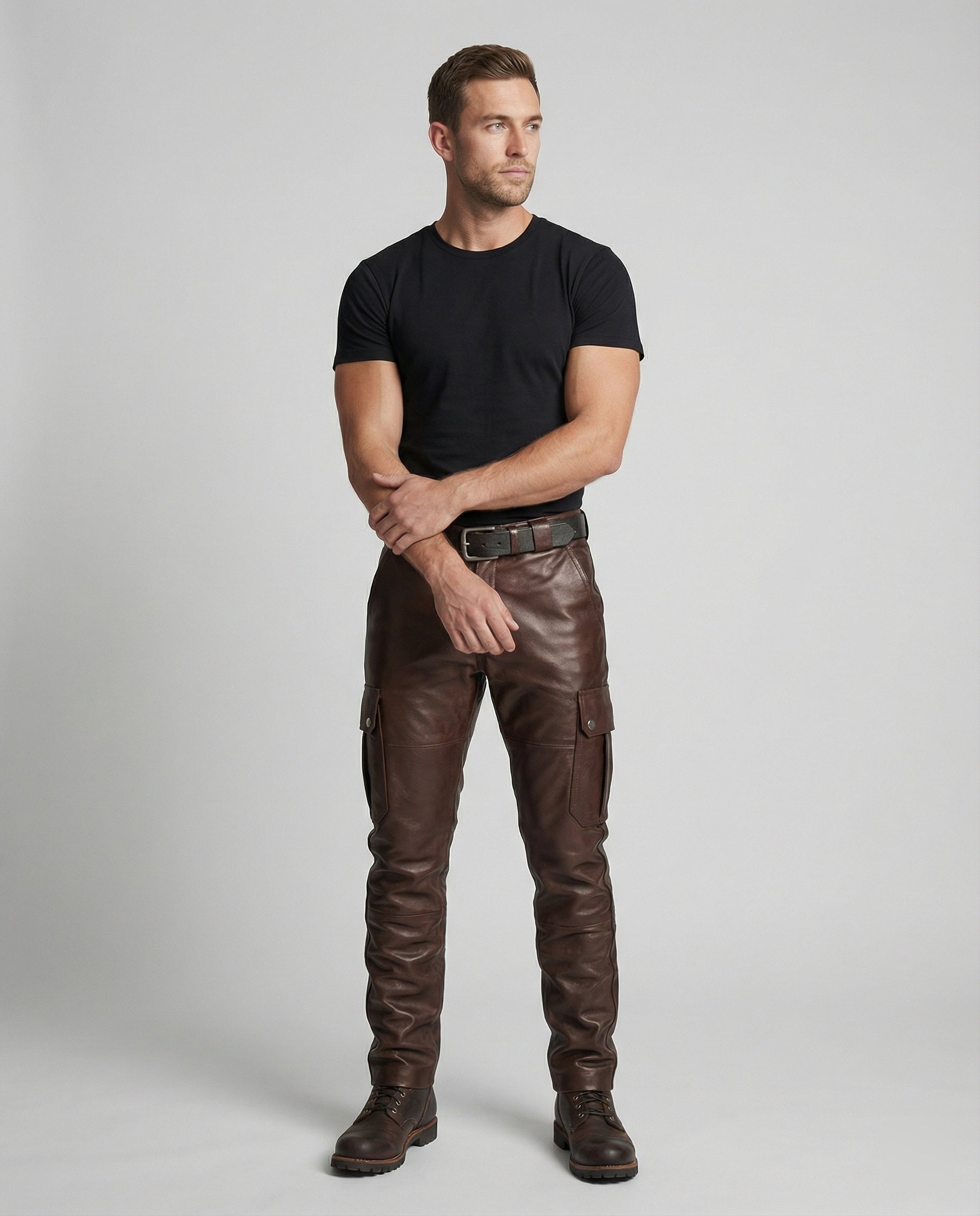 Men's cargo pants with pockets