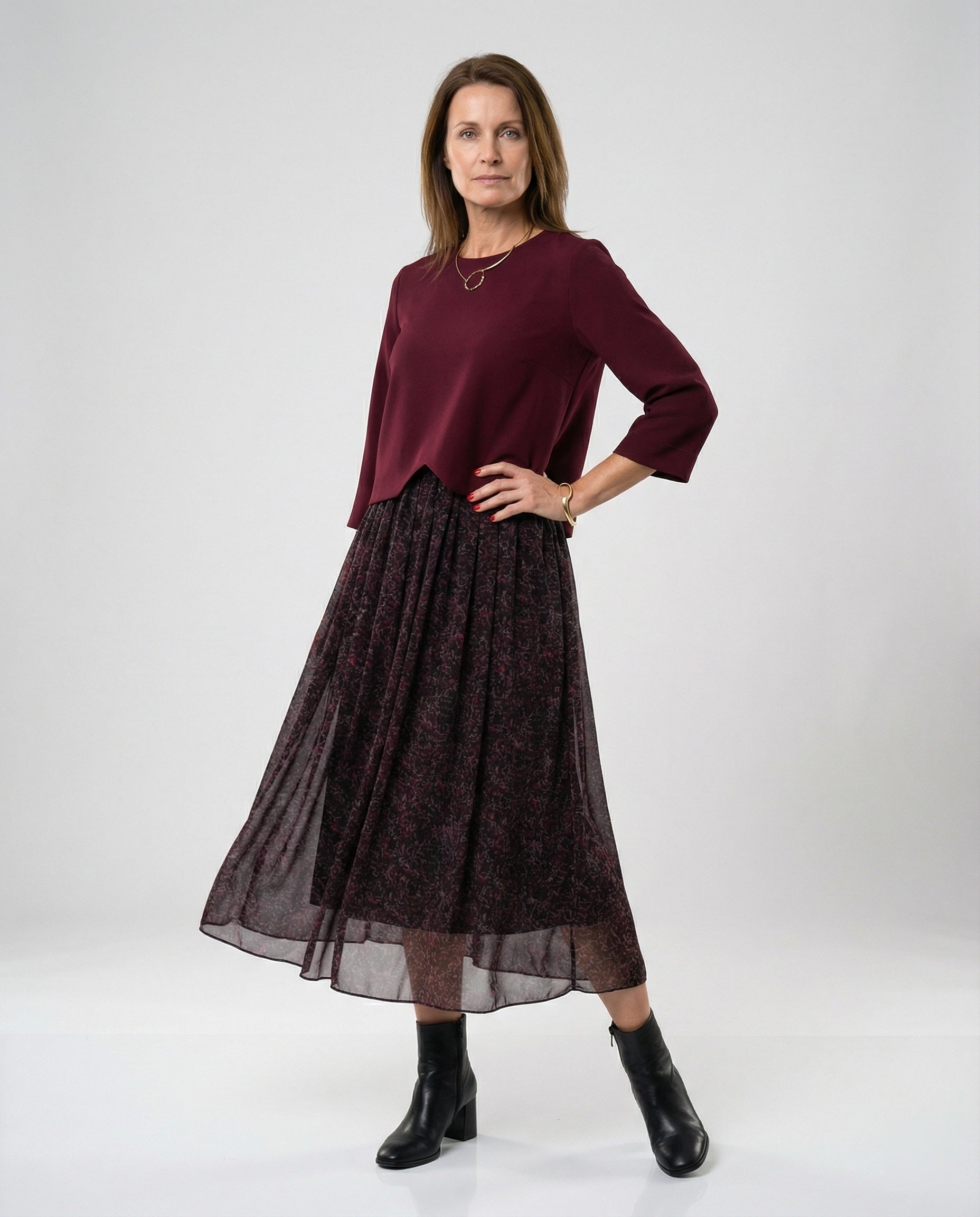 Women's Evening Dress Elegant Two-Piece