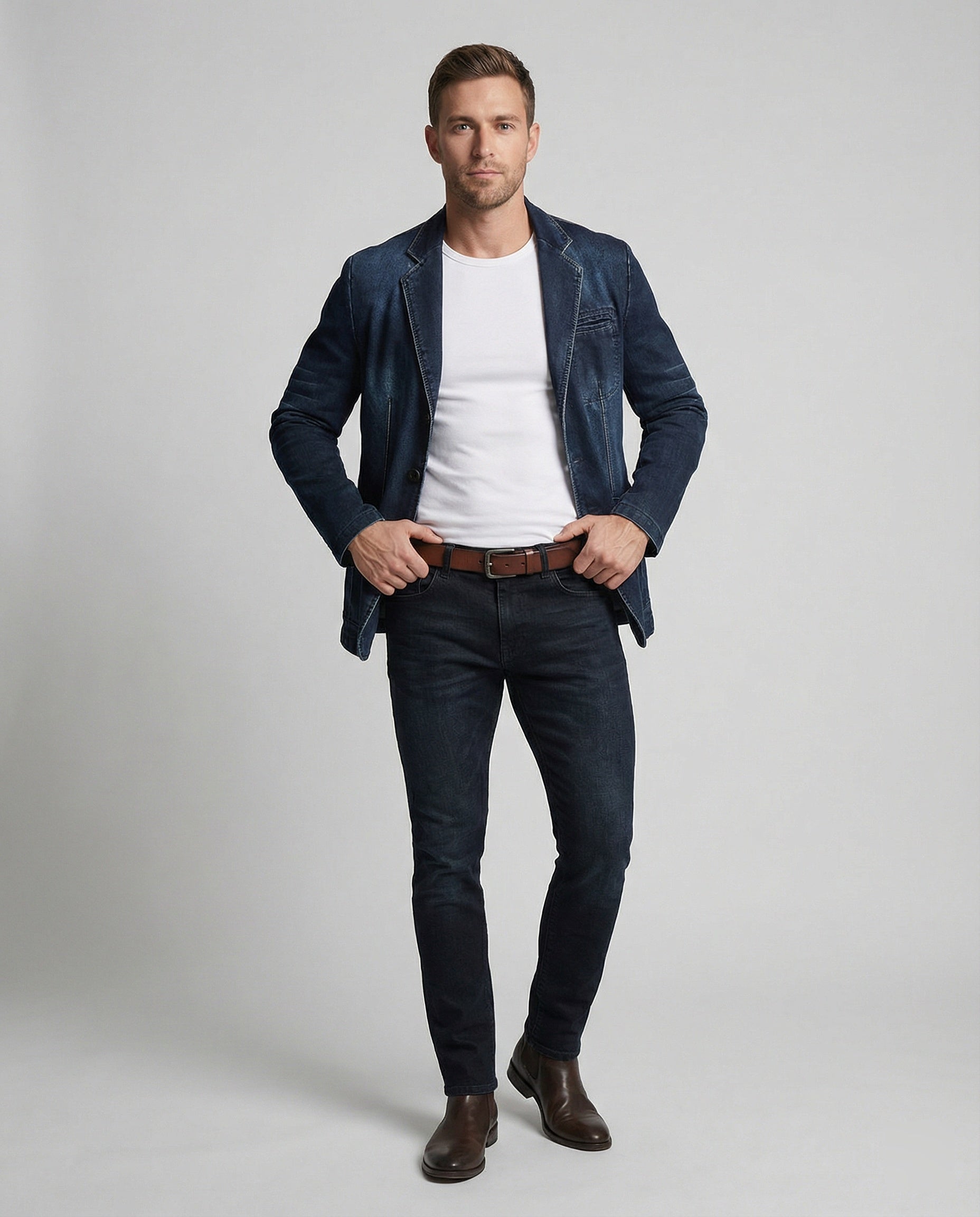 Men Blazer Men unstructured
