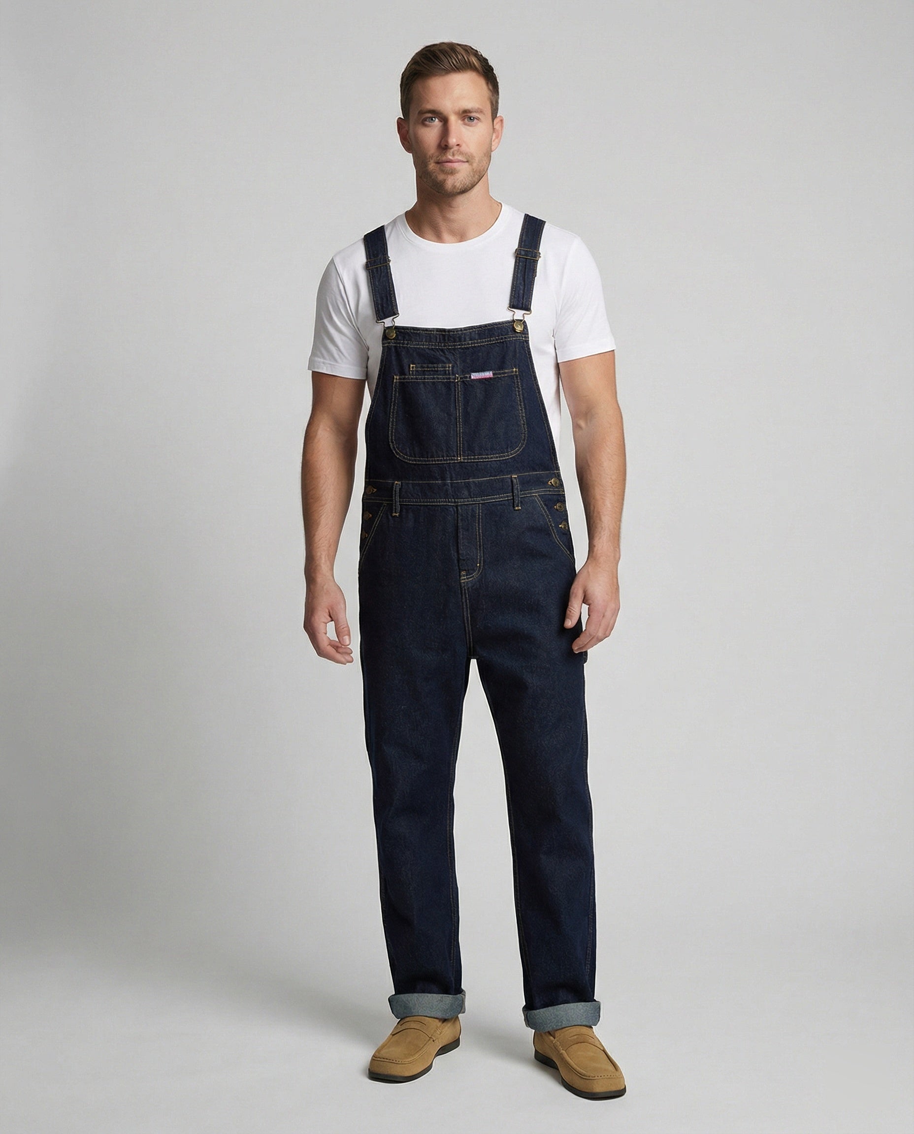 Men's Denim Overalls