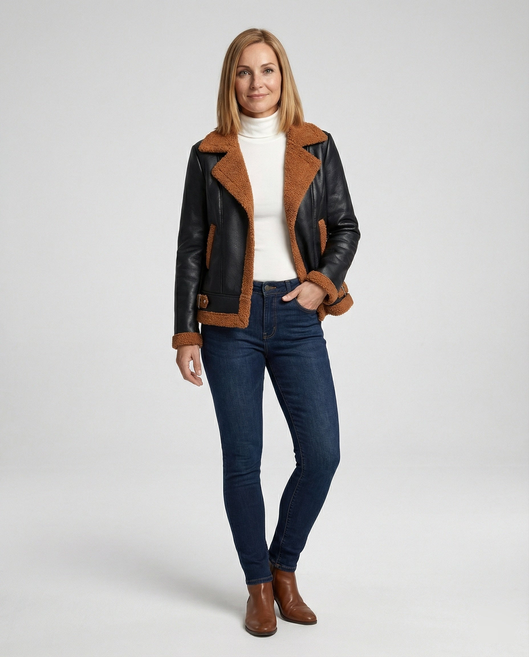 Transitional jacket women's black padded