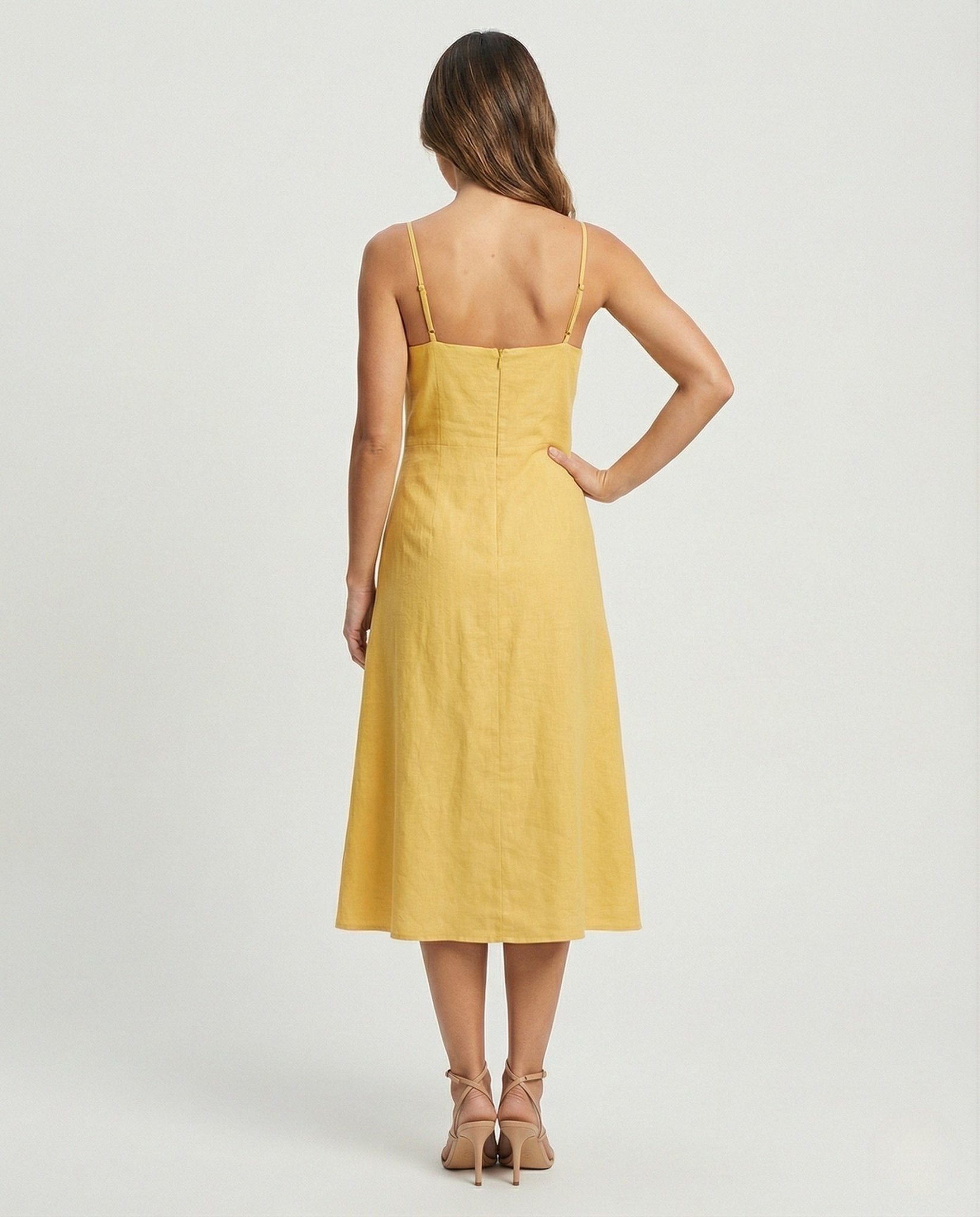Ladies Boho Beach Dress with Bustier - Chichicherry