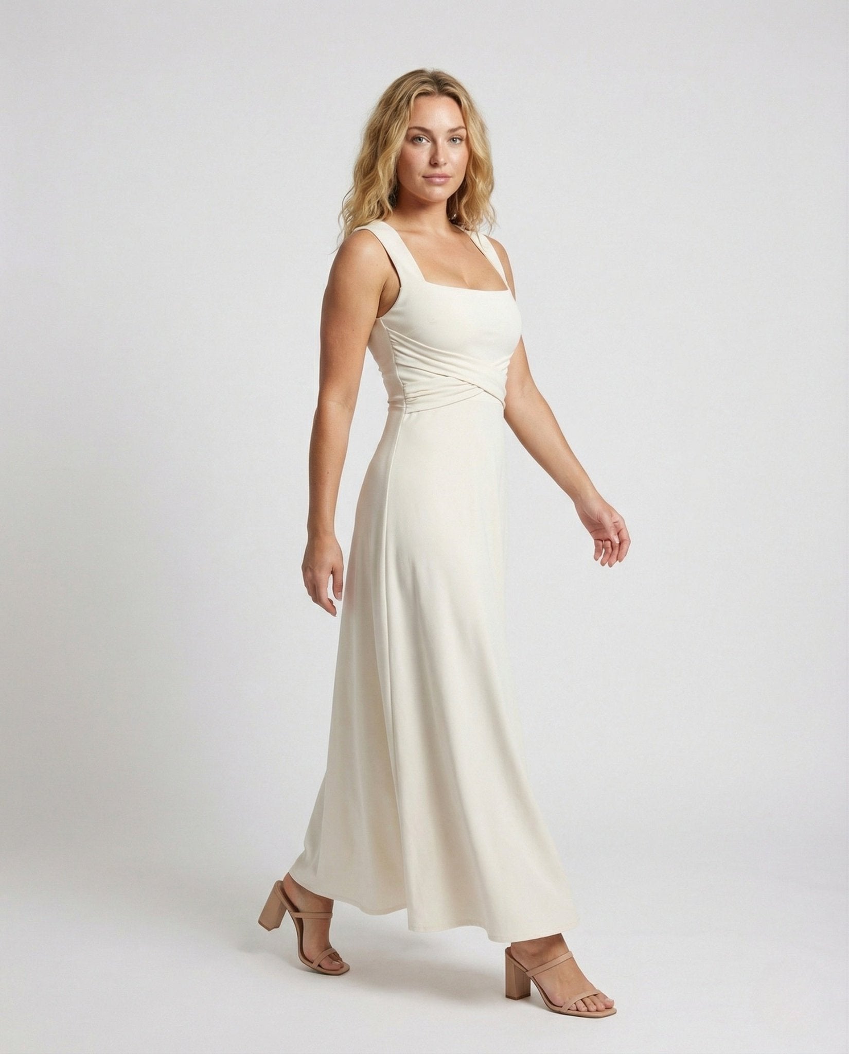 Ladies corset dress with flared skirt - Chichicherry