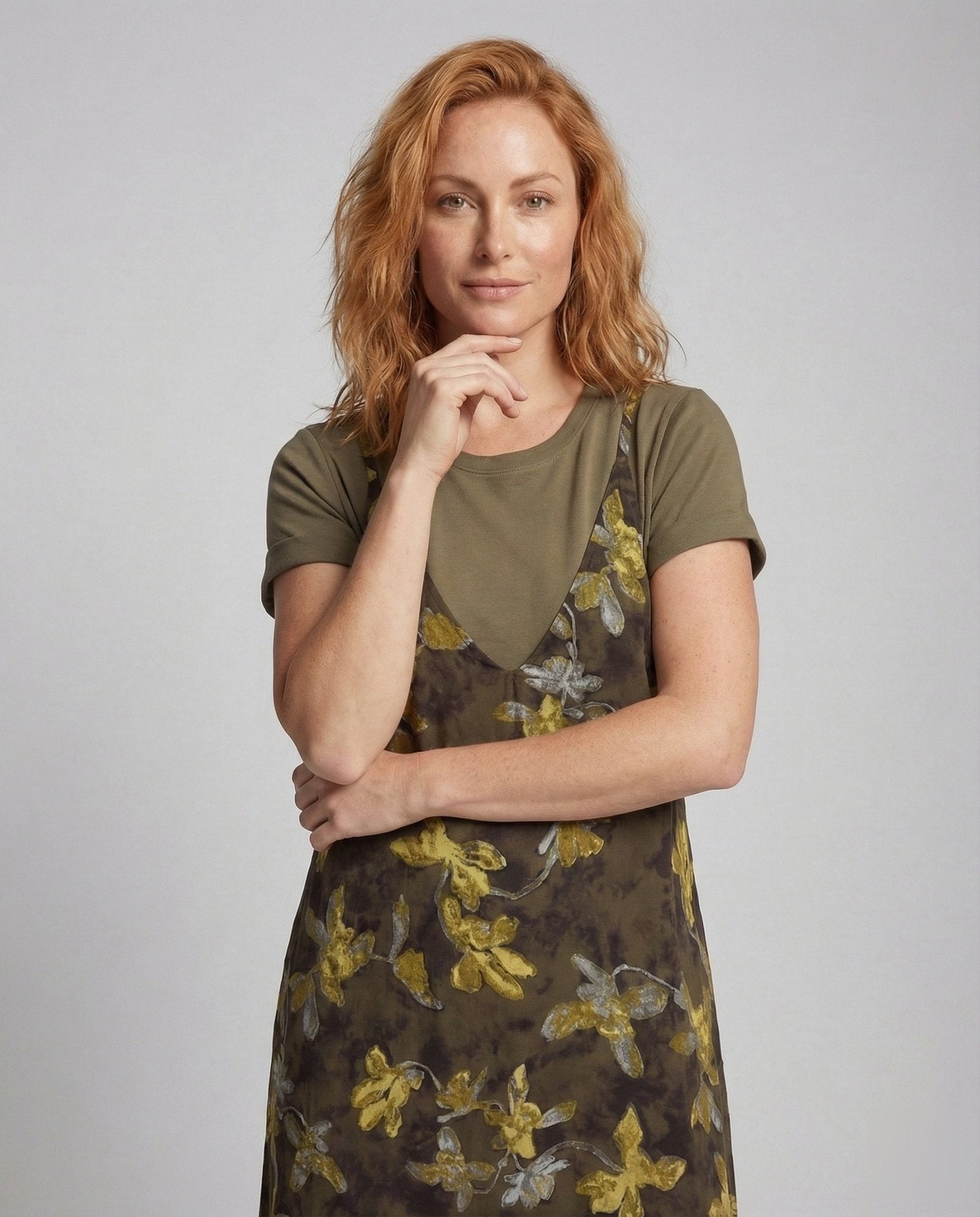 Ladies' Denim Look Maxi Dress - Chichicherry