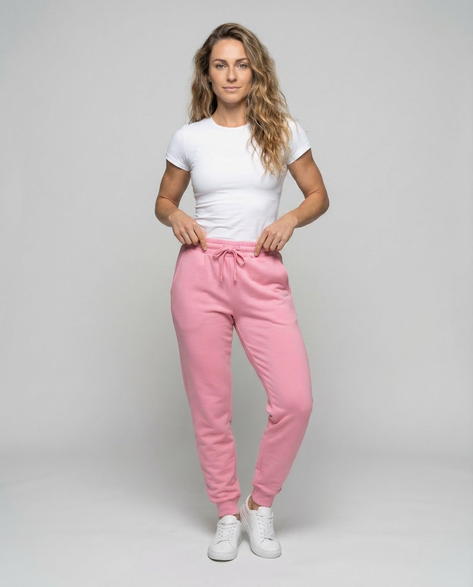 Ladies Jogging Pants Slim Drawstring - Chichicherry