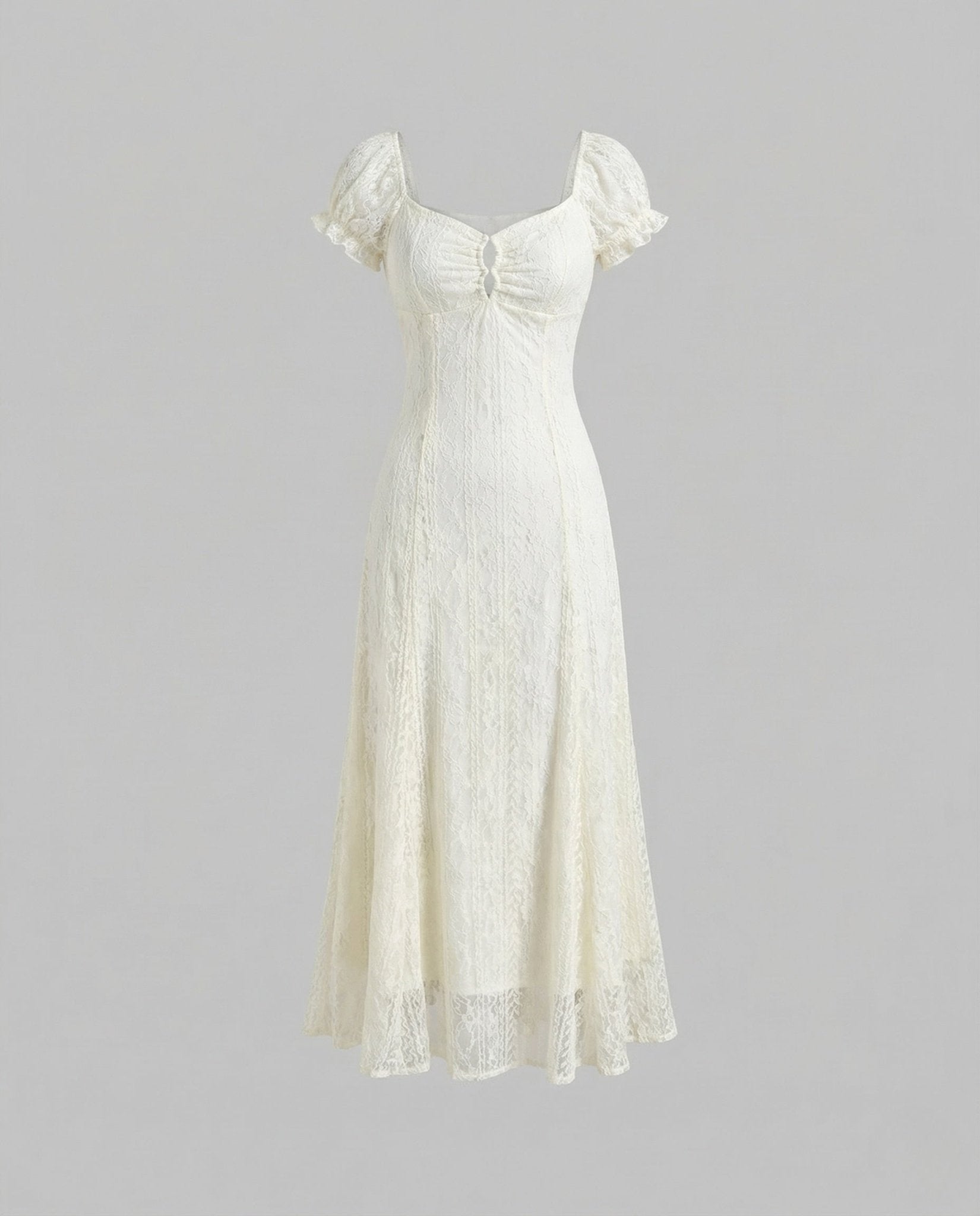Ladies Lace Corset Dress A-Line - Chichicherry