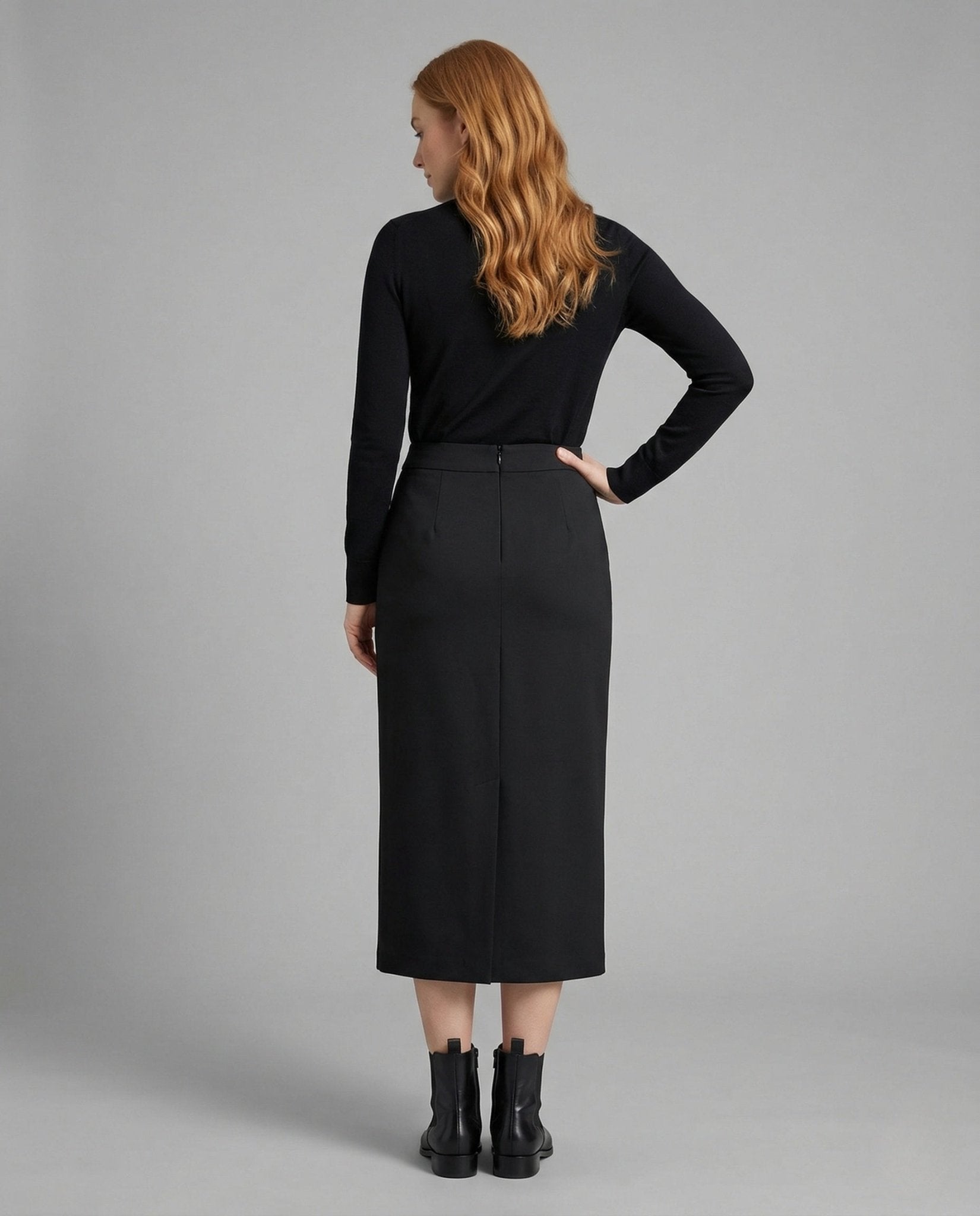 Ladies Midi Skirt Suit Fabric - Chichicherry