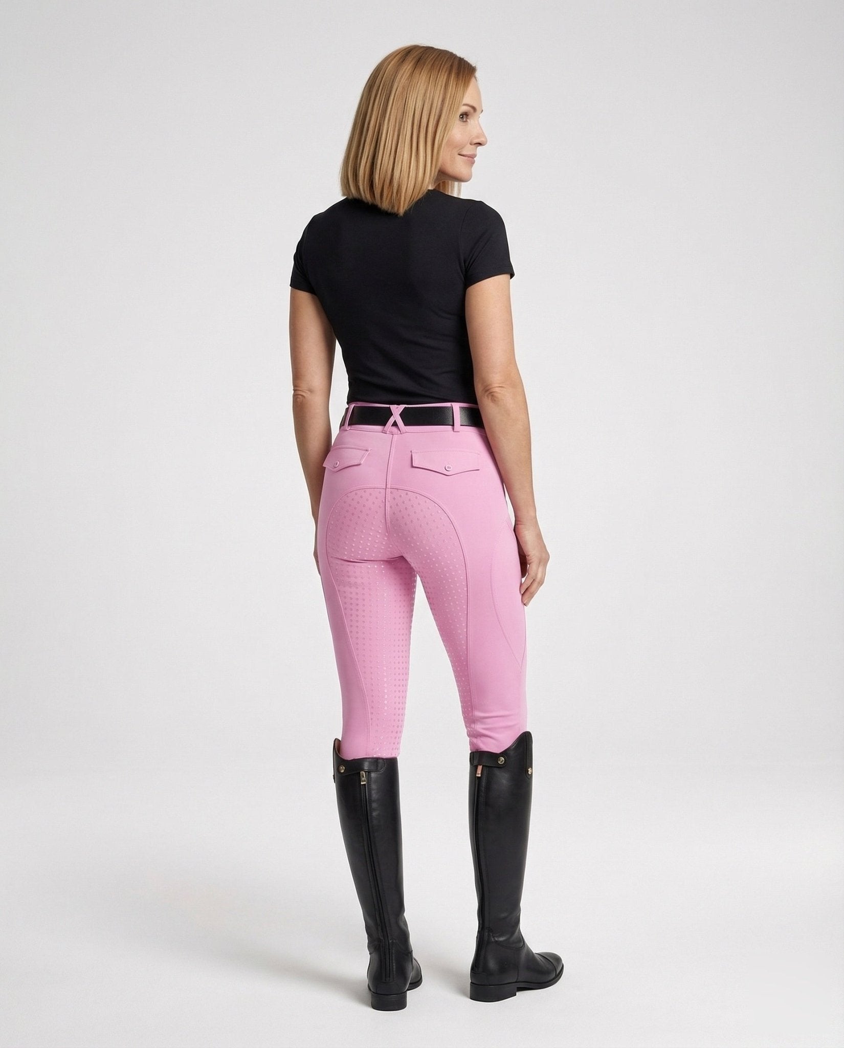 Ladies riding pants with silicone full seat - Chichicherry