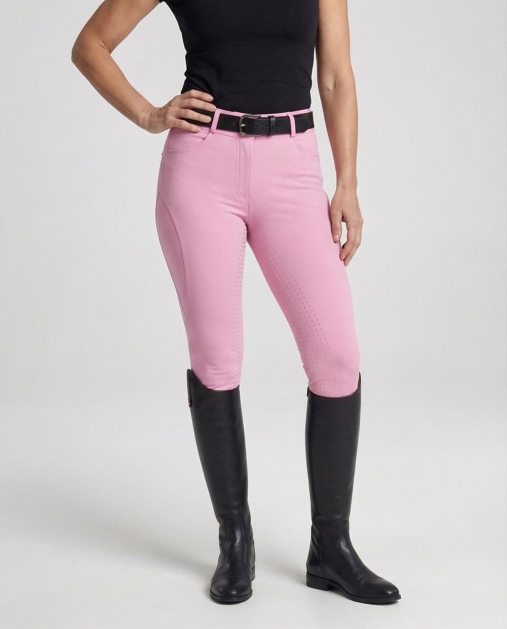 Ladies riding pants with silicone full seat - Chichicherry