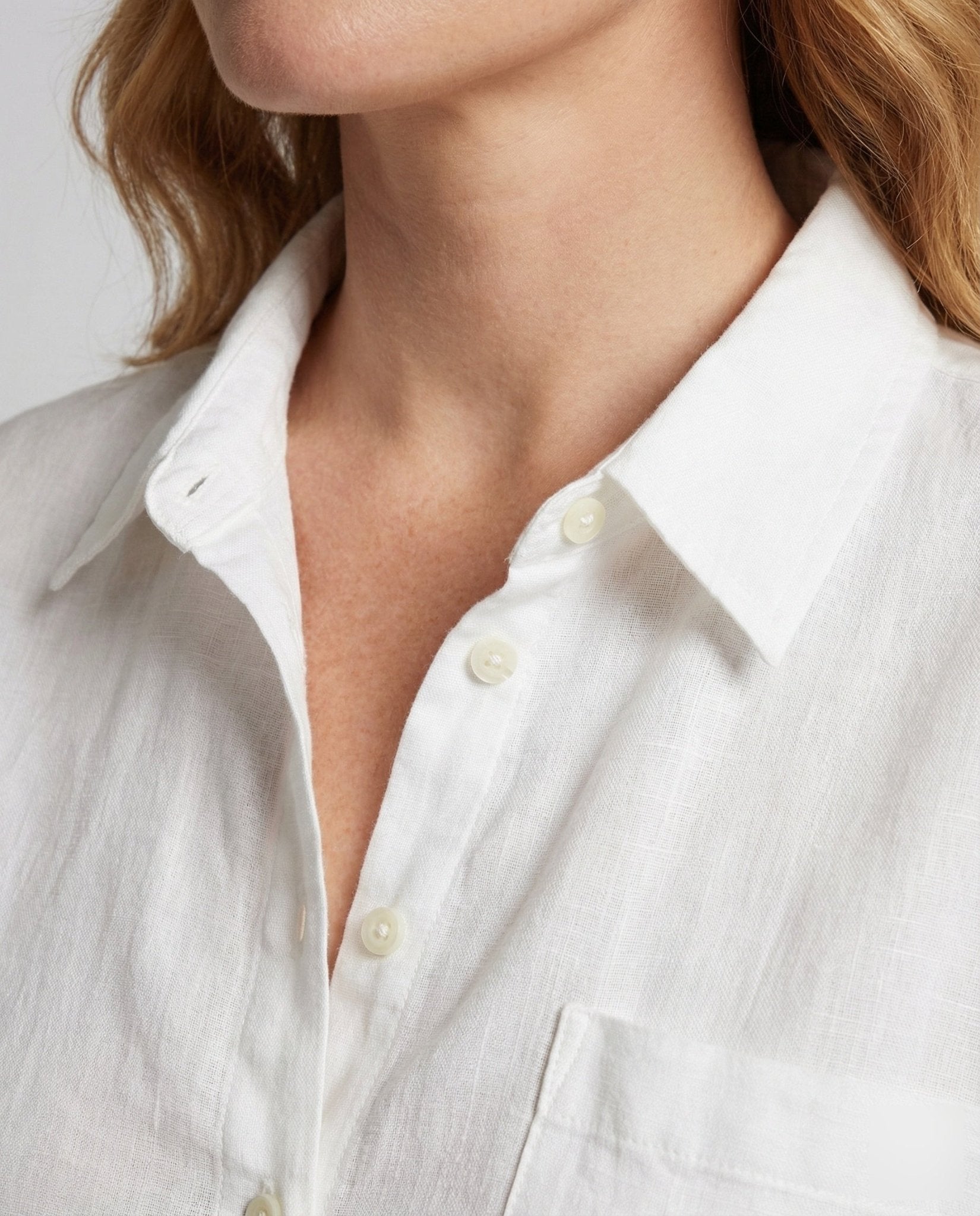 Ladies Short Sleeve Shirt Blouse made of Cotton Blend - Chichicherry