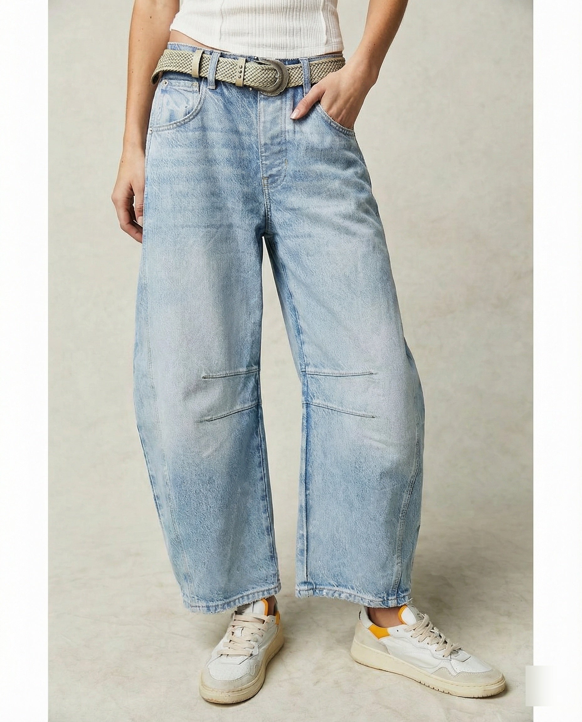Women Jeans loose Women High Waist
