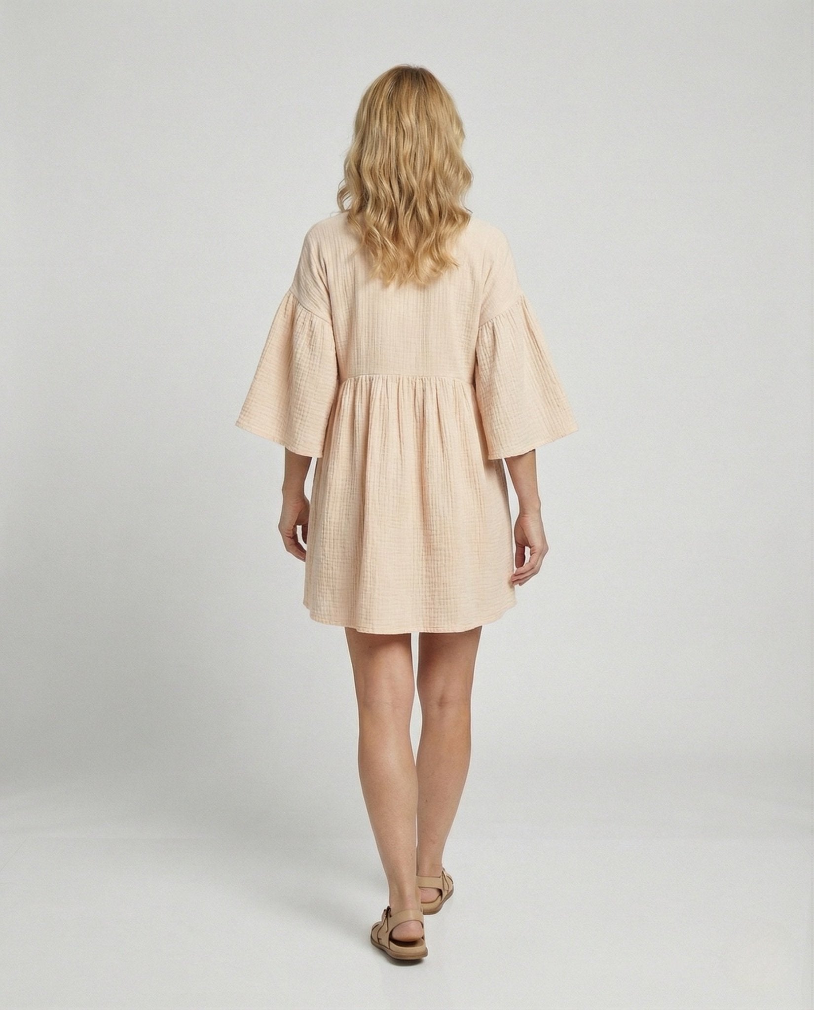 Maxi dress summer women flounce skirt - Chichicherry