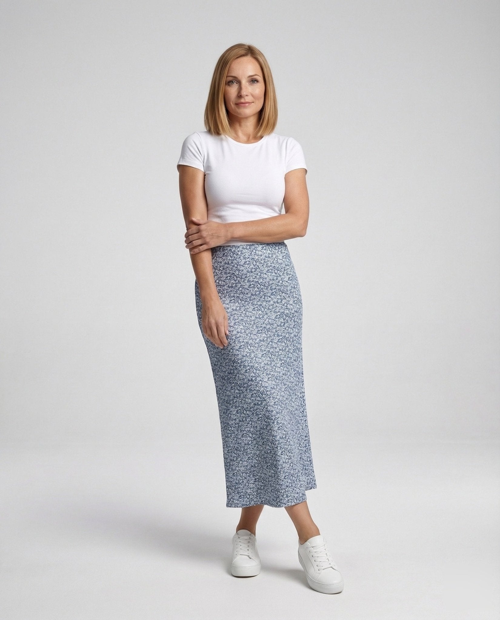 Maxi skirt women floral - Chichicherry