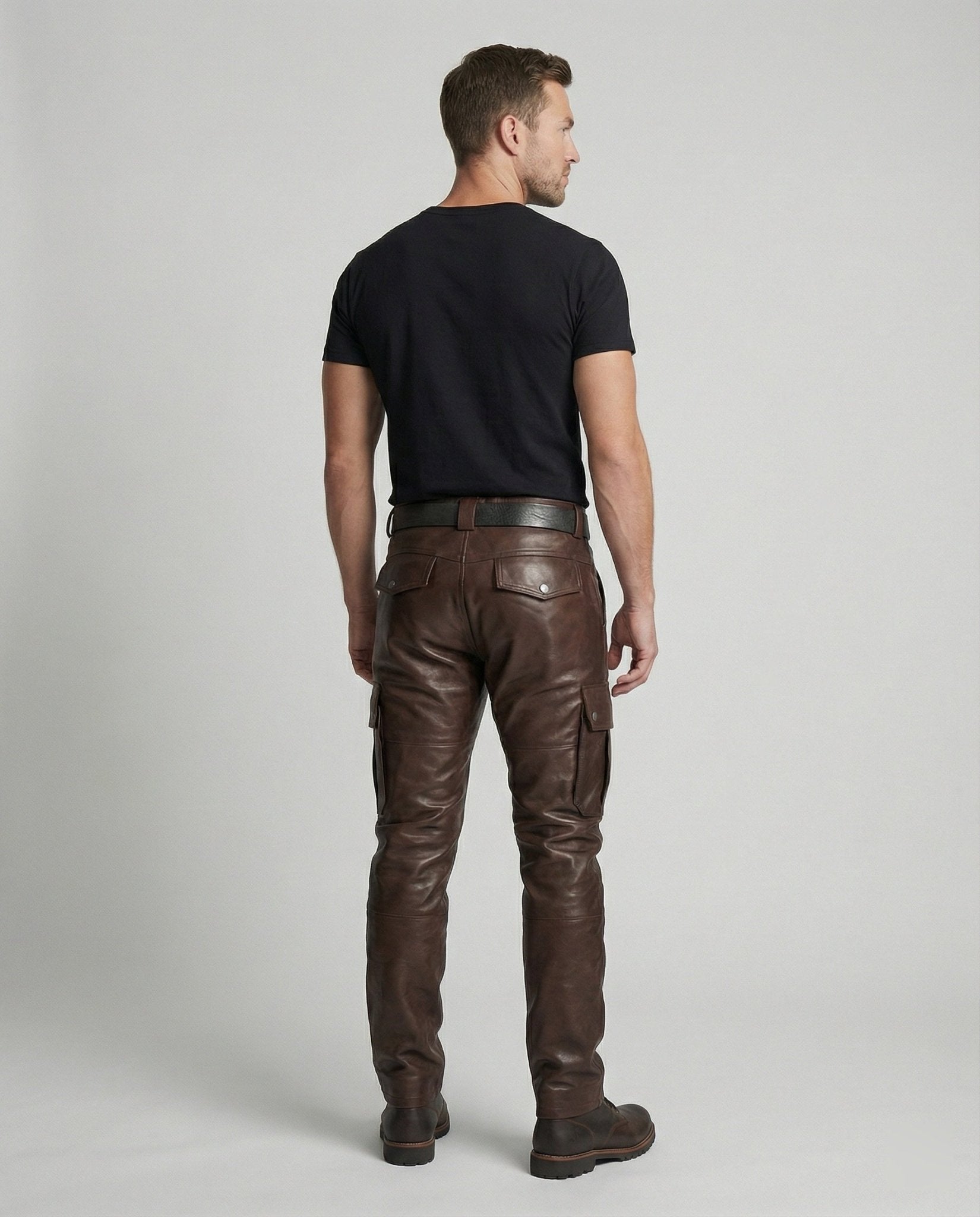 Men's cargo pants with pockets - Chichicherry