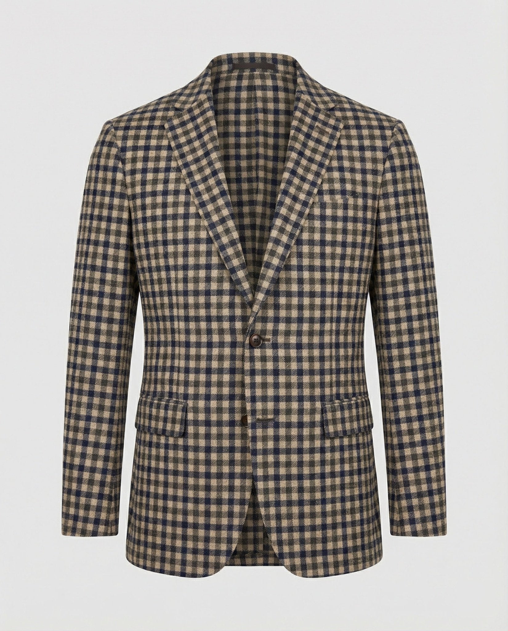 Men's checked blazer – sporty elegant men's blazer - Chichicherry