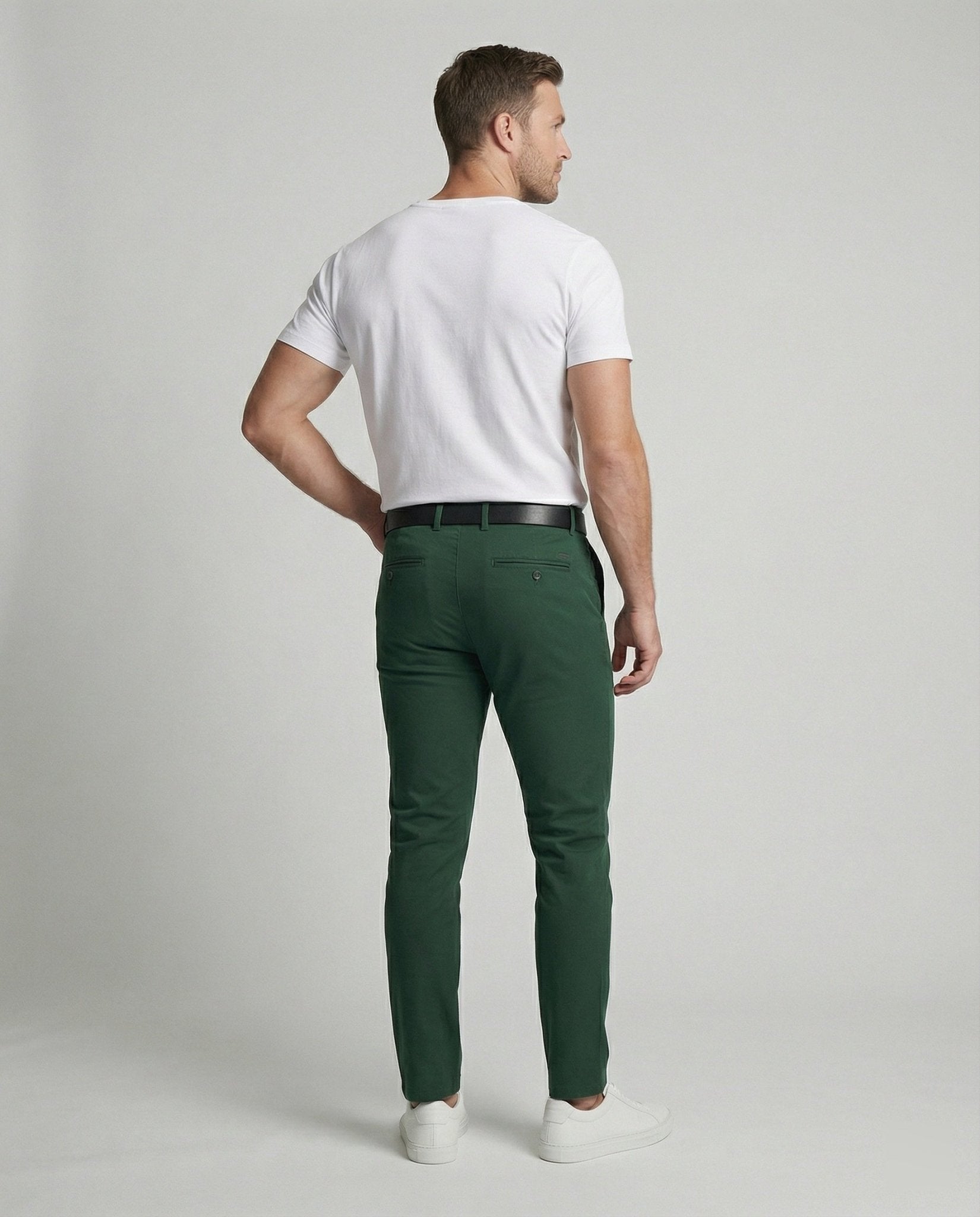 Men's Chino Pants Slim Fit Comfortable - Chichicherry
