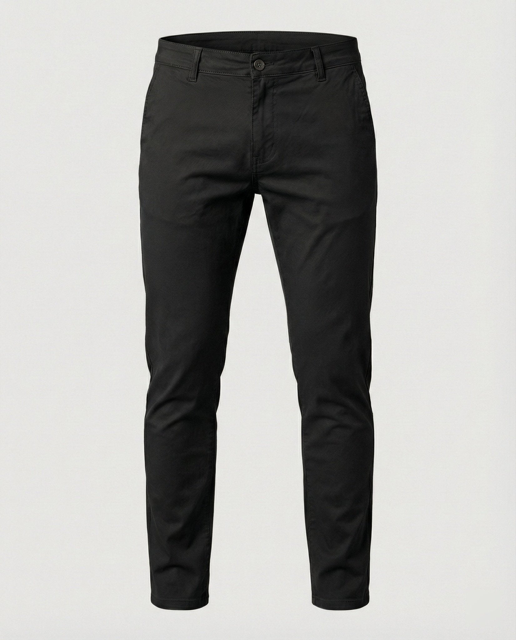 Men's Slim Fit Chino Pants with Elastic Waistband - Chichicherry
