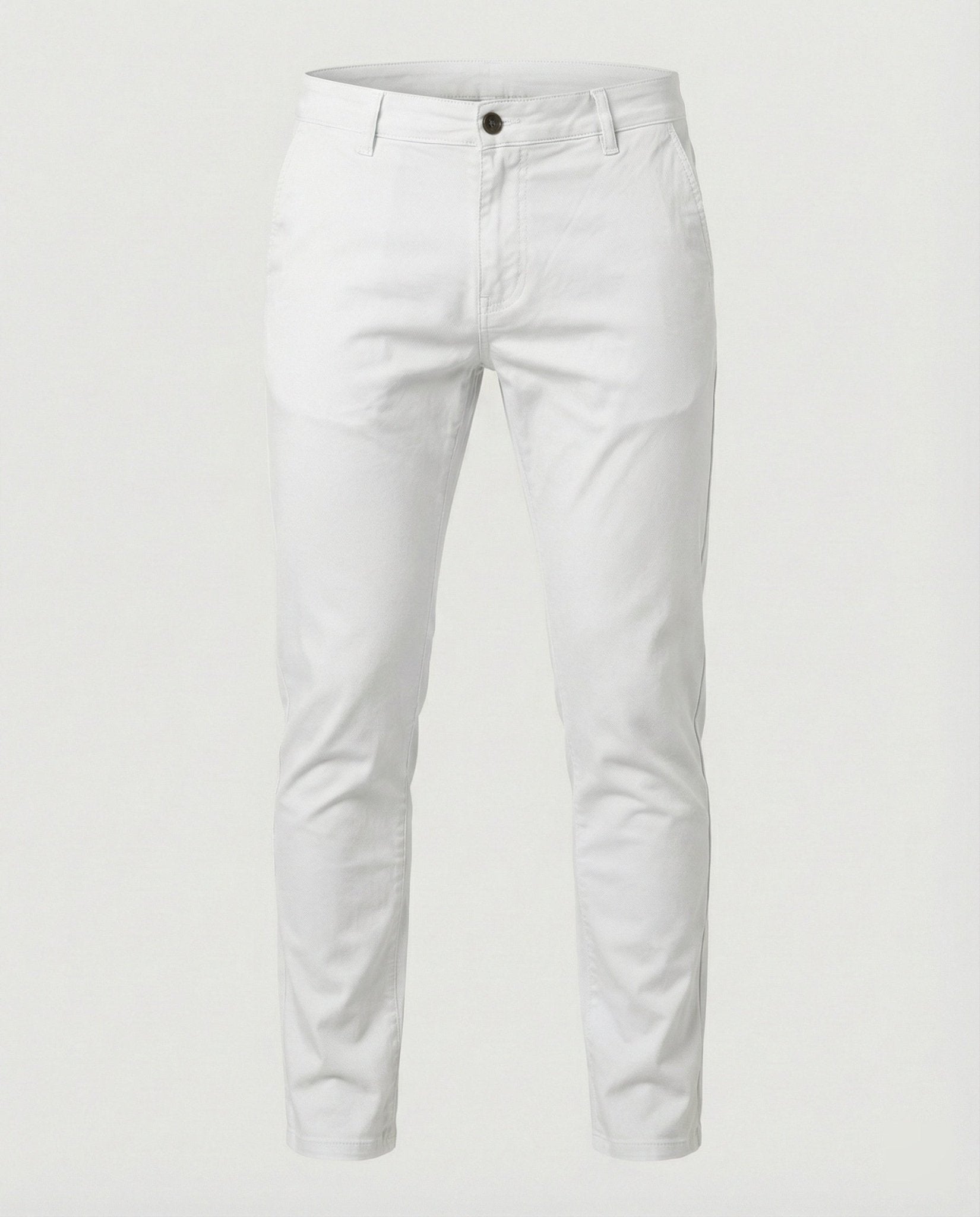 Men's Slim Fit Chino Pants with Elastic Waistband - Chichicherry