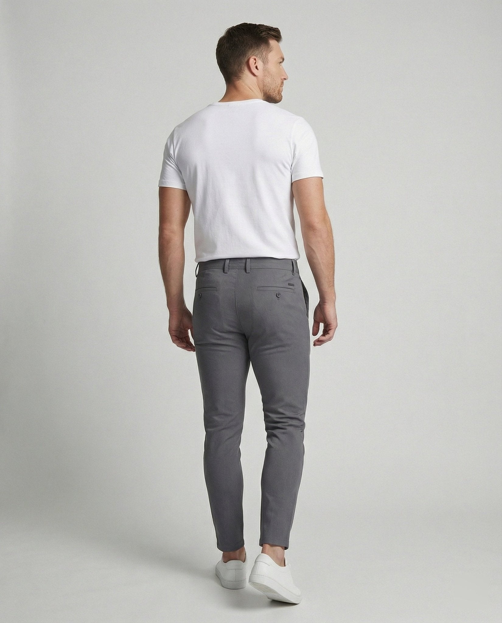 Men's Slim Fit Jeans with Stretch - Chichicherry