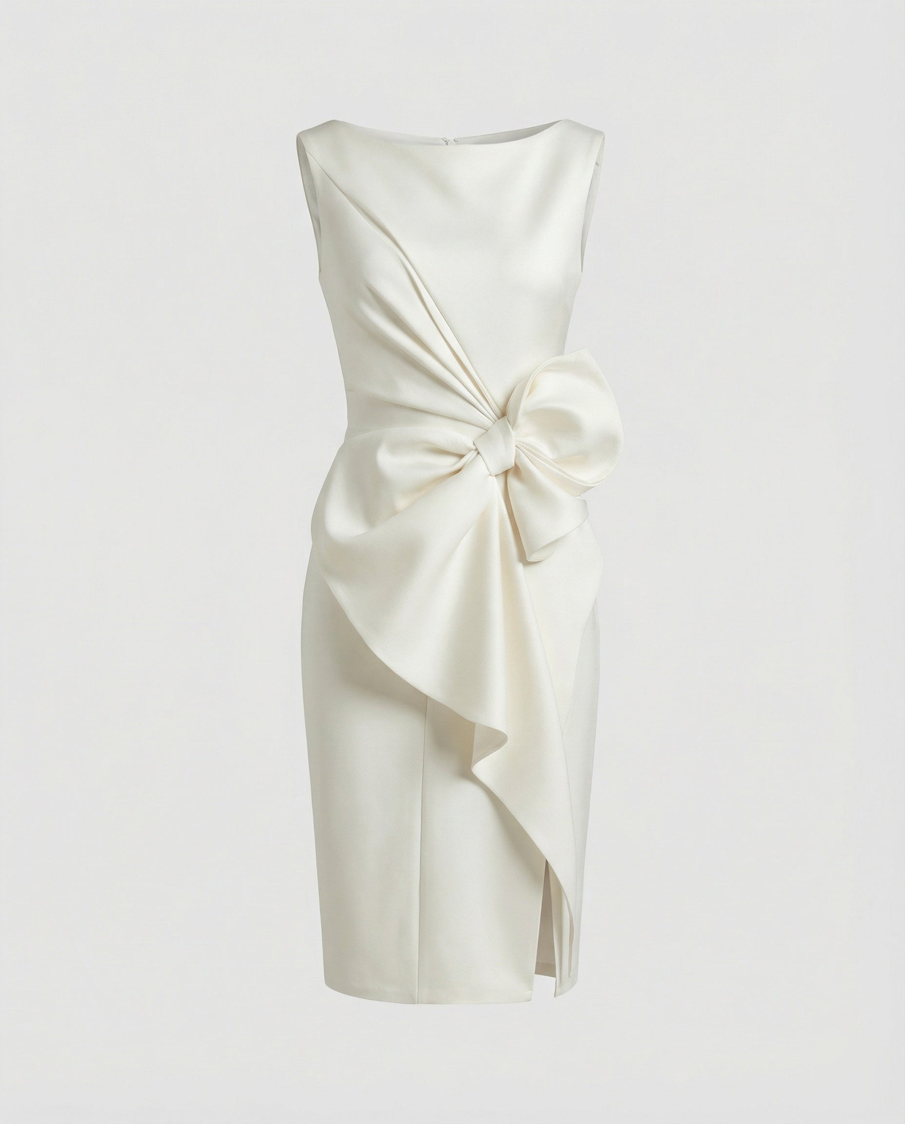 Ladies evening dress elegant satin