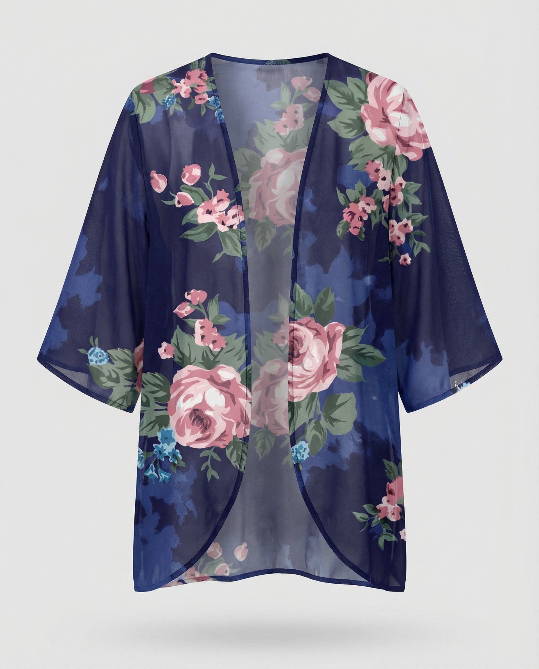 Open Kimono Women's Floral