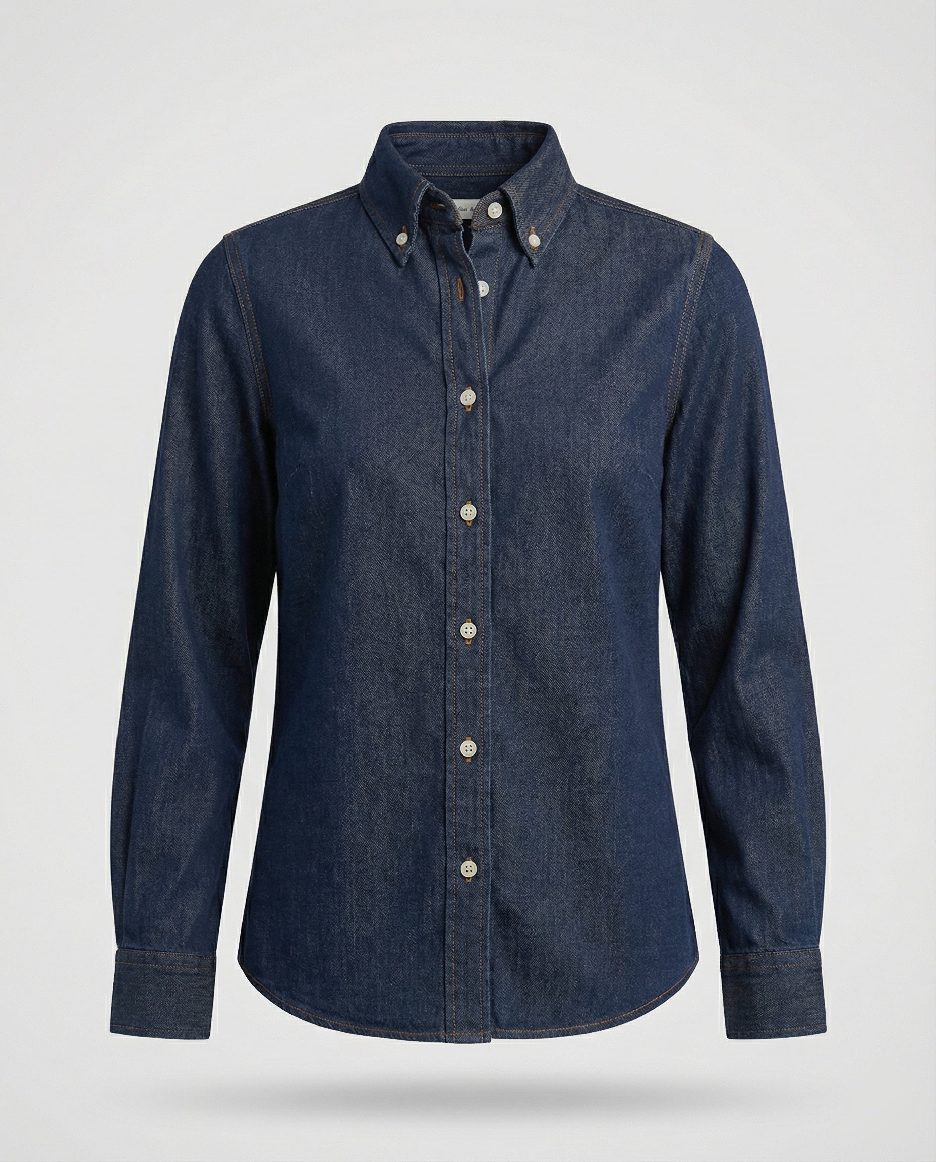 Women's Long Sleeve Shirt made of Denim
