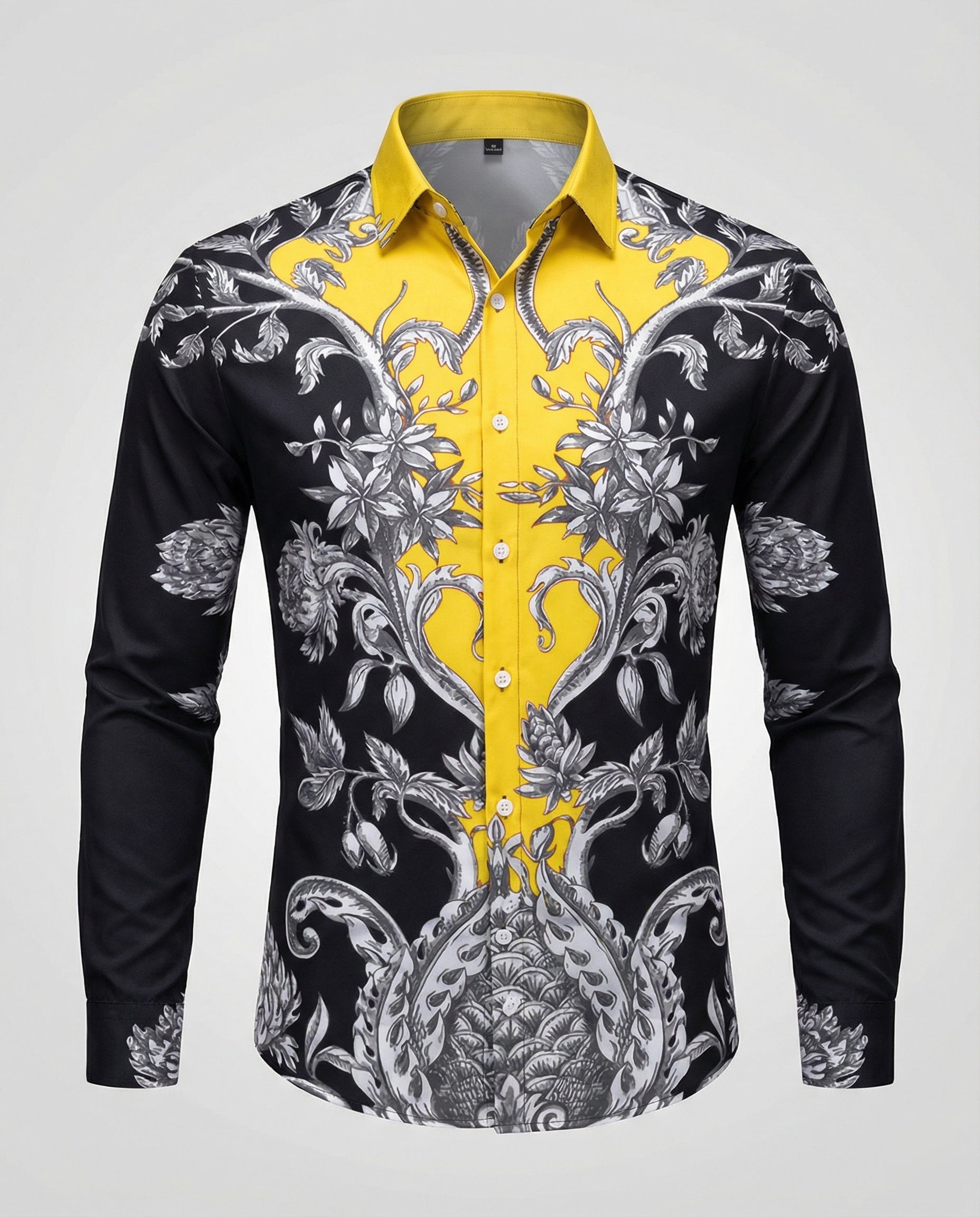 Men's Business Long Sleeve Shirt Striped