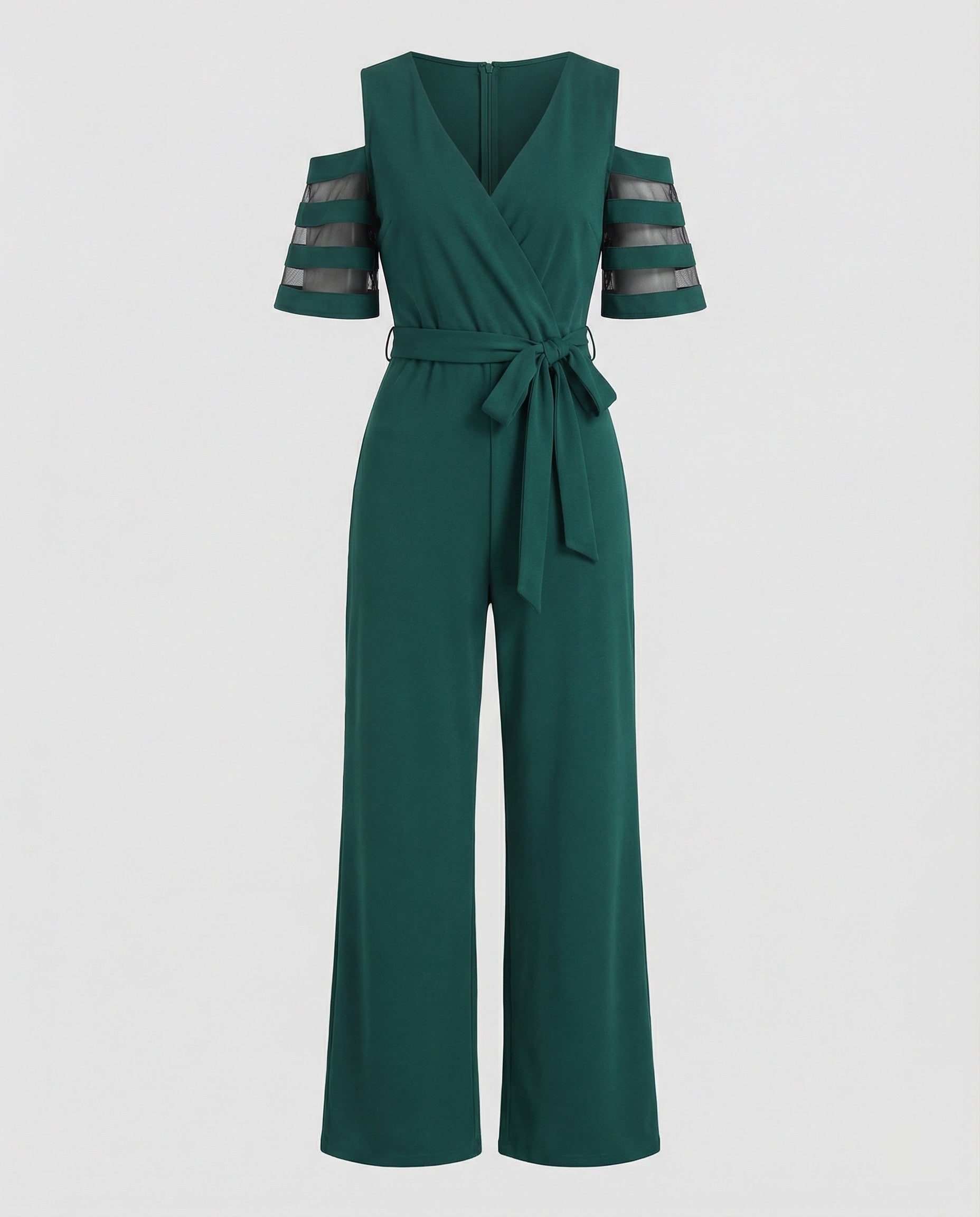 Ladies off-shoulder elegant jumpsuit