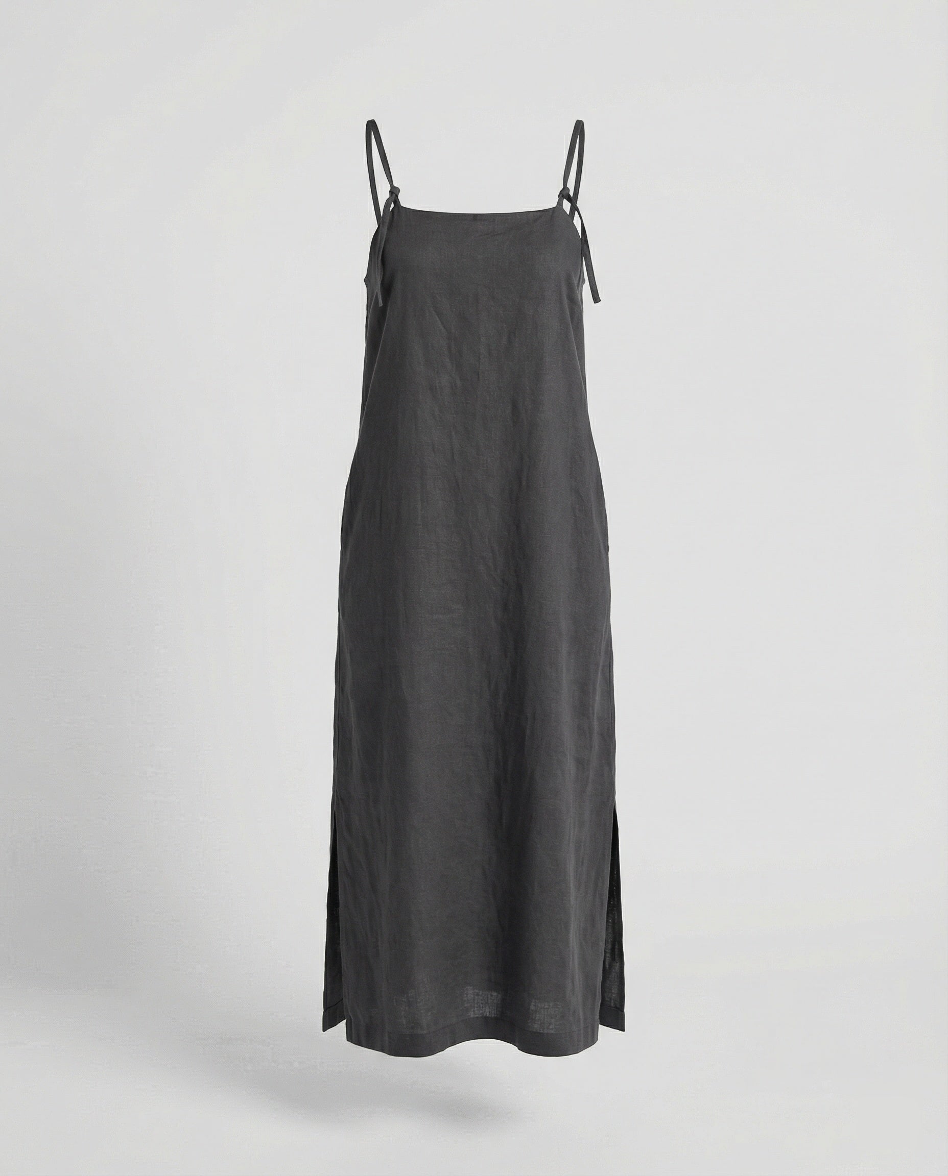 Ladies linen dress airy with pockets