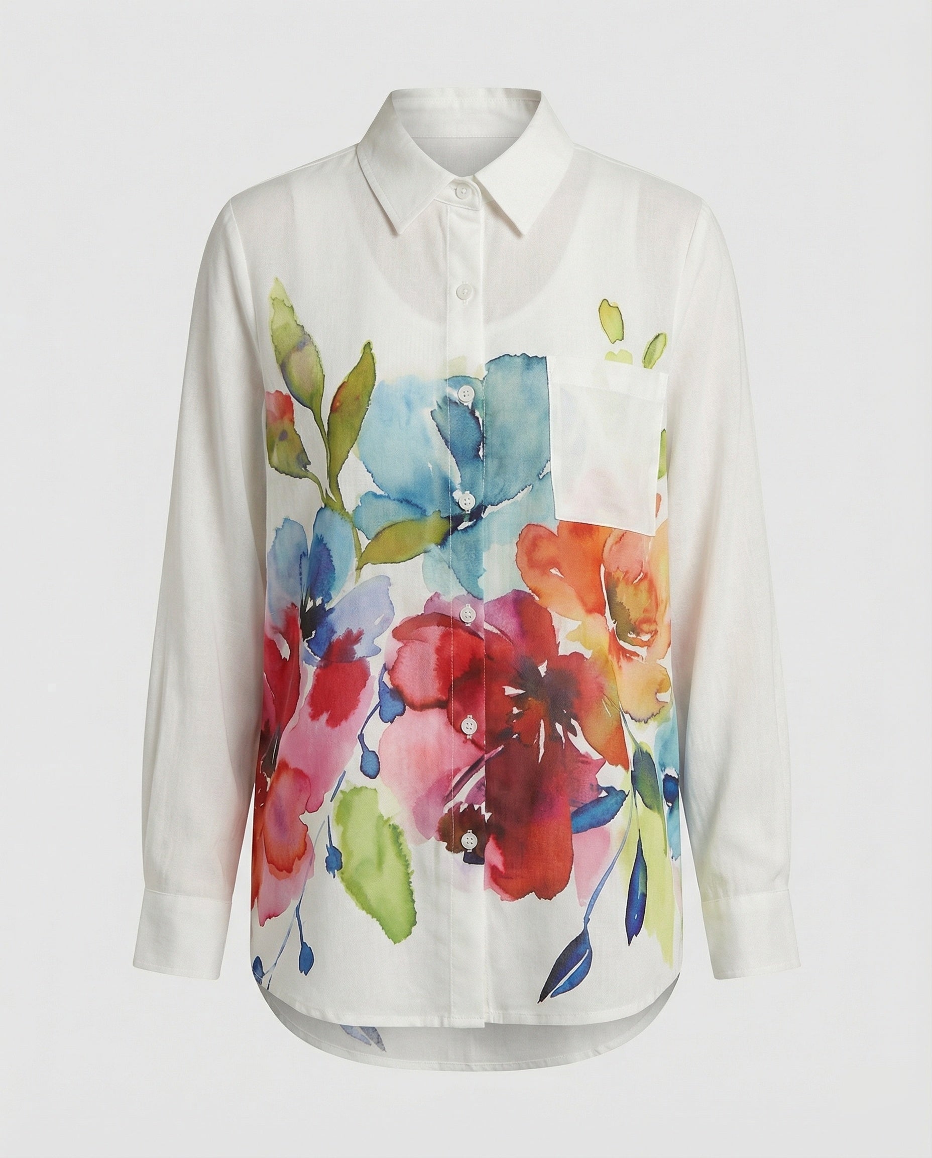 Ladies blouse loose floral