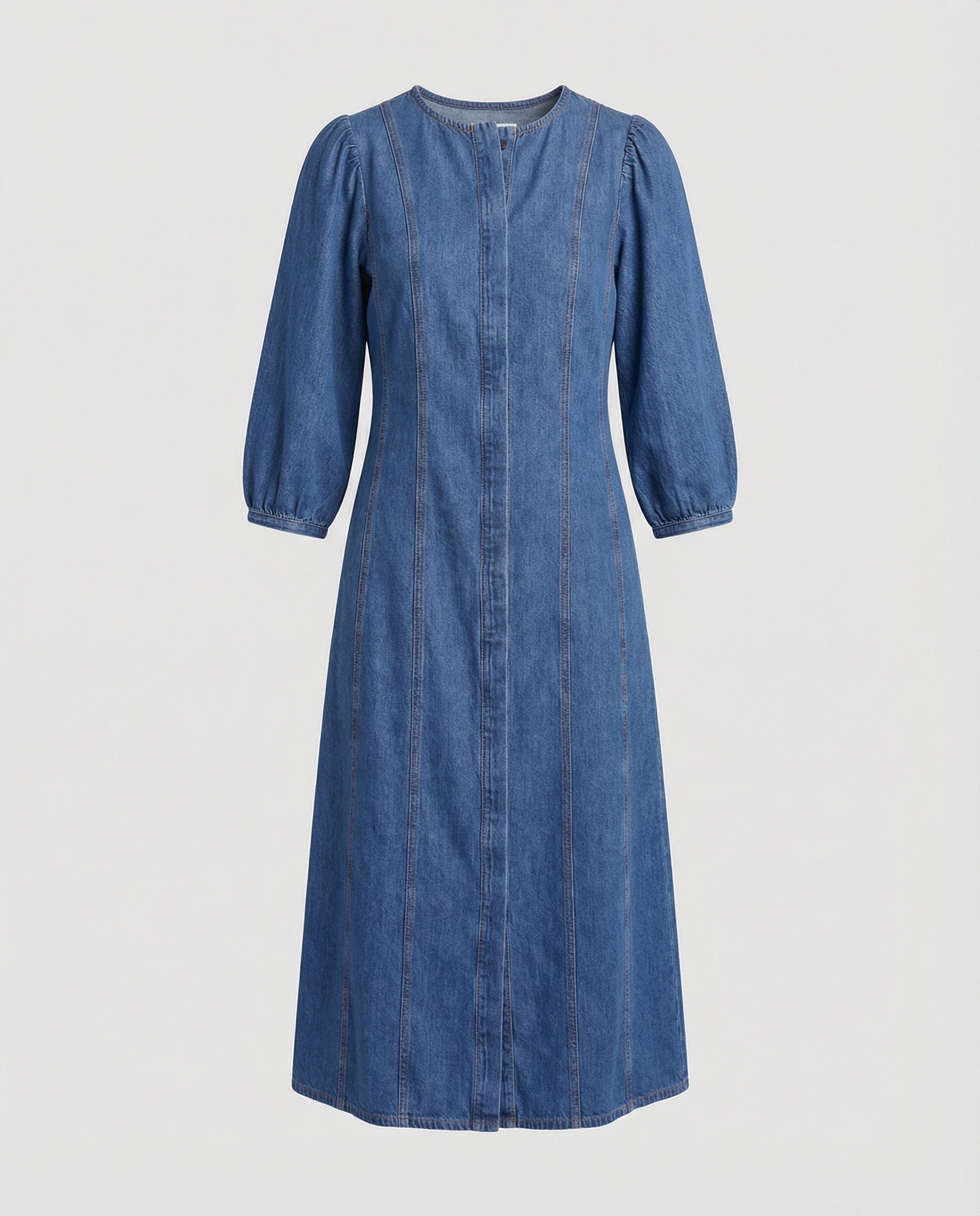 Casual Dress Women Denim A-Line
