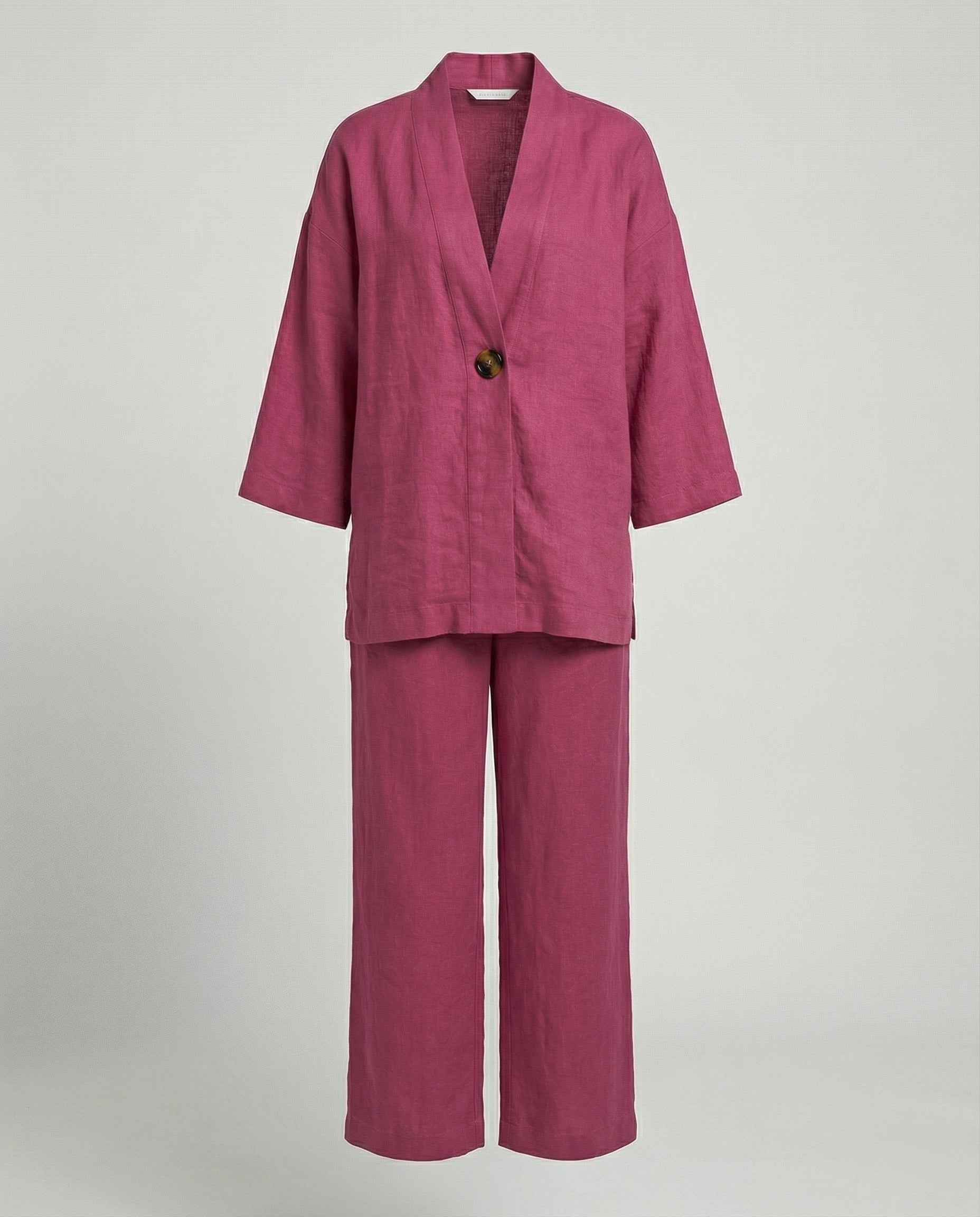 Two-piece set for women with oversized blouse