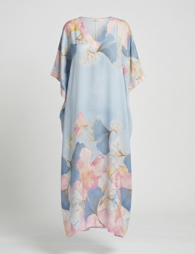 Women Max Dress Linen Kaftan