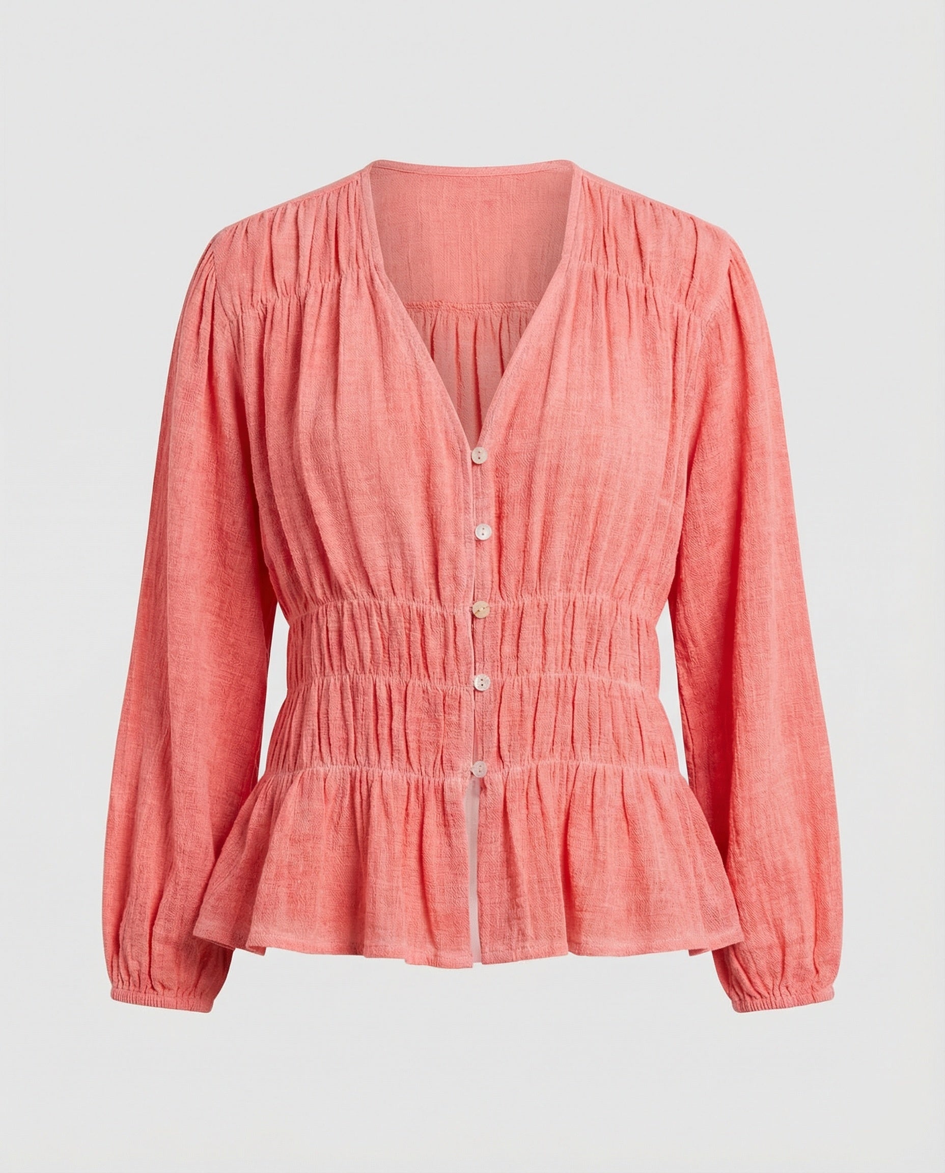 Blouse Women Casual Tailored