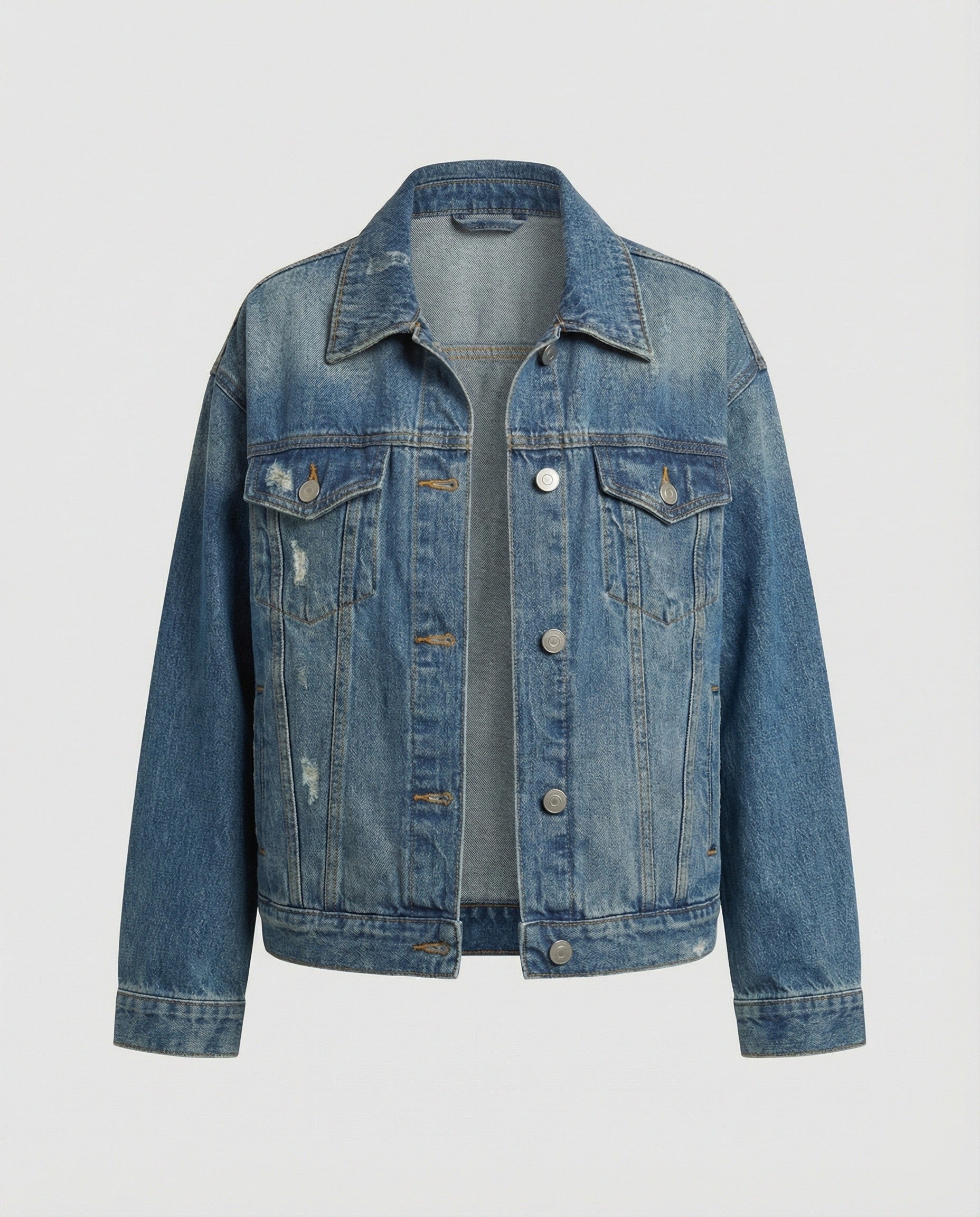 Women's Jeans Jacket Loose Used Look