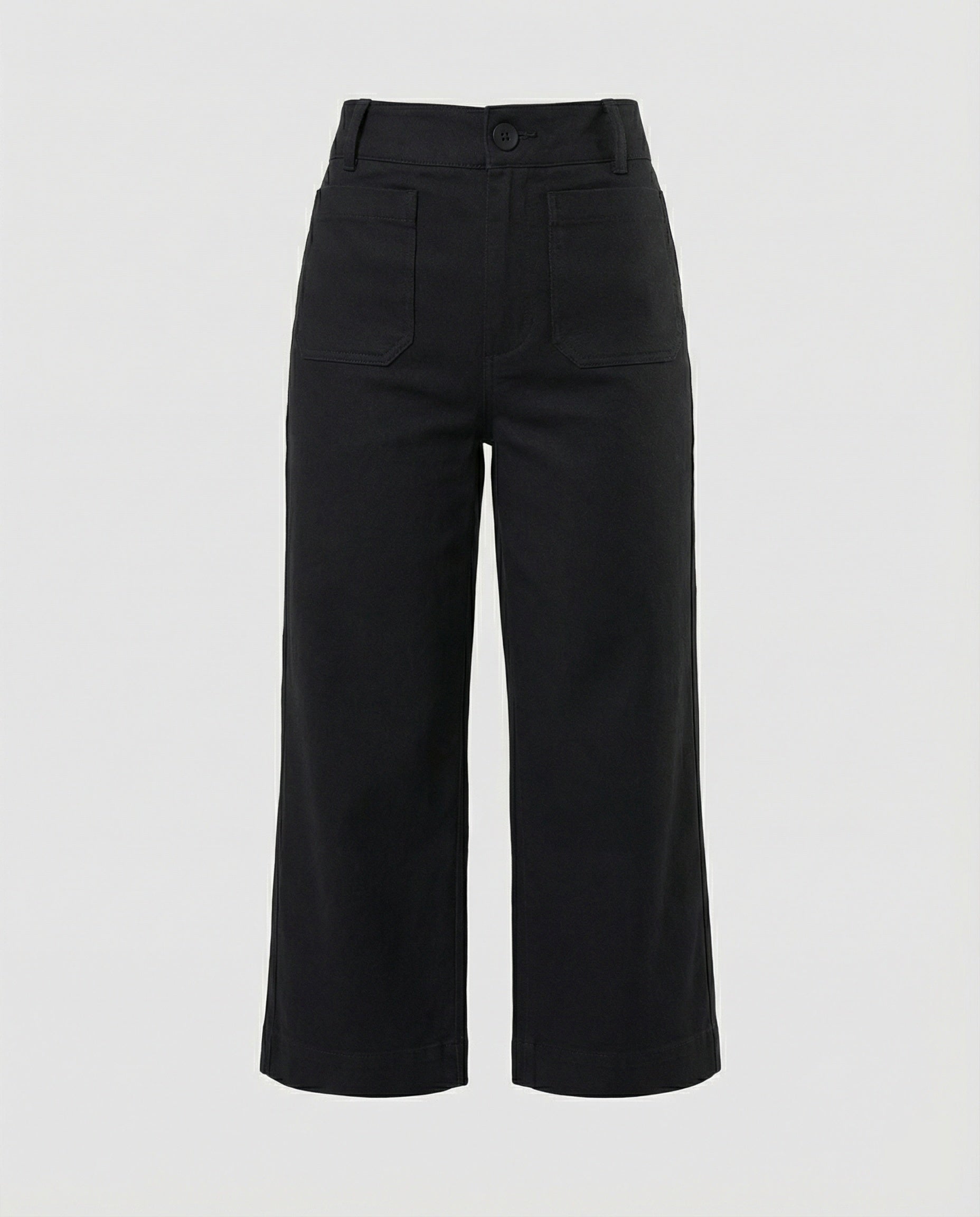 Women's wide comfortable pants with fashionable details