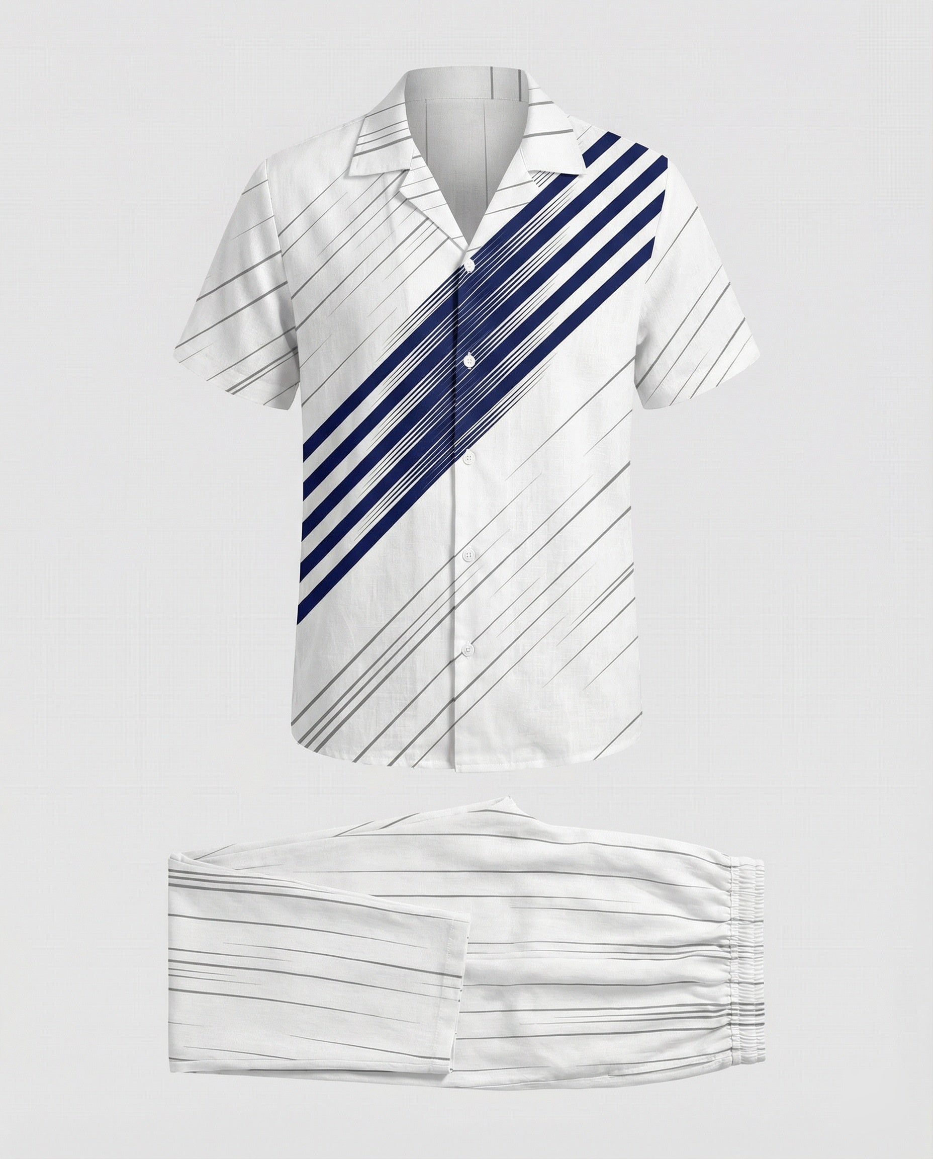 Men's Two-Piece Set Viscose Leisure