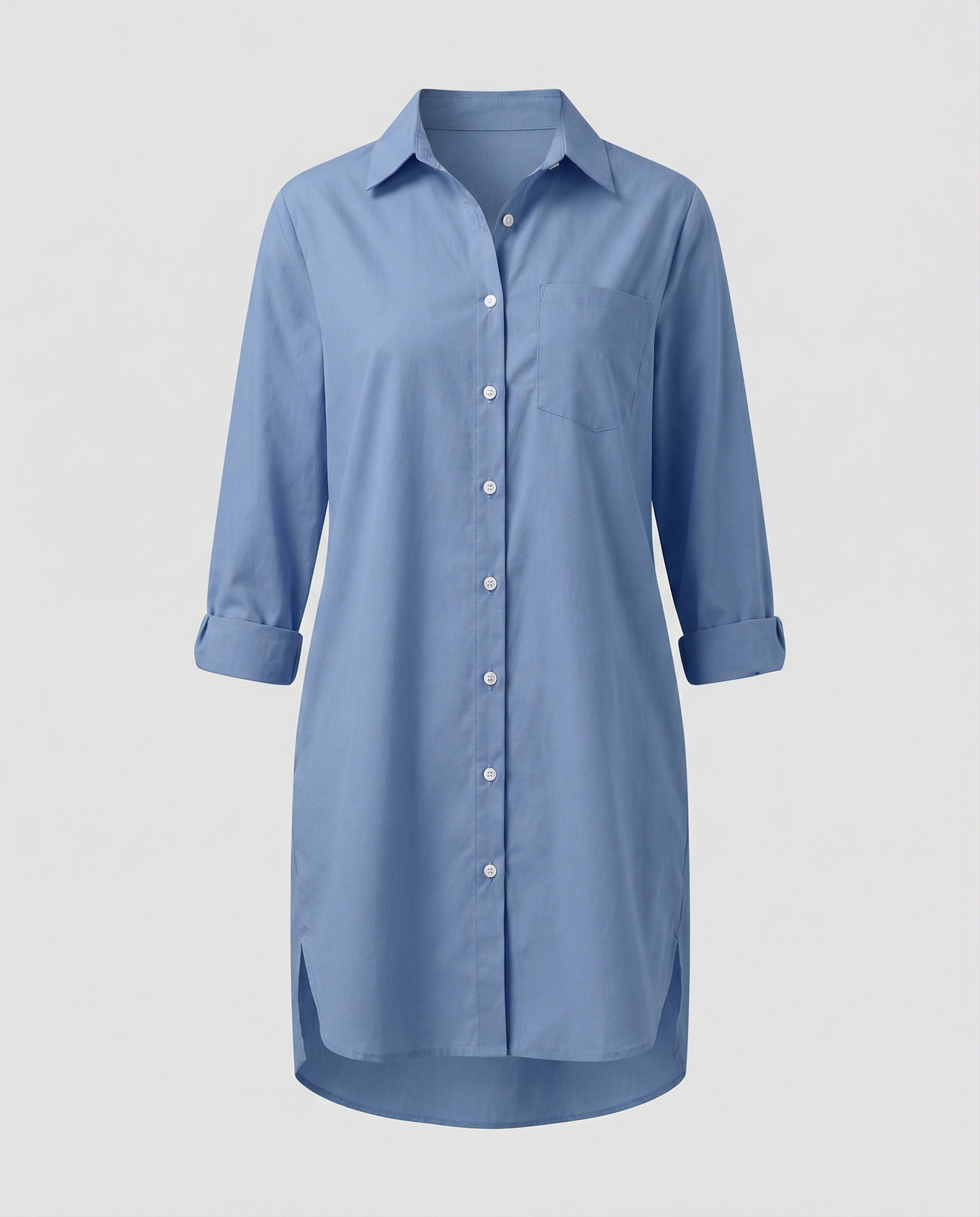 Women's shirt dress casual dress