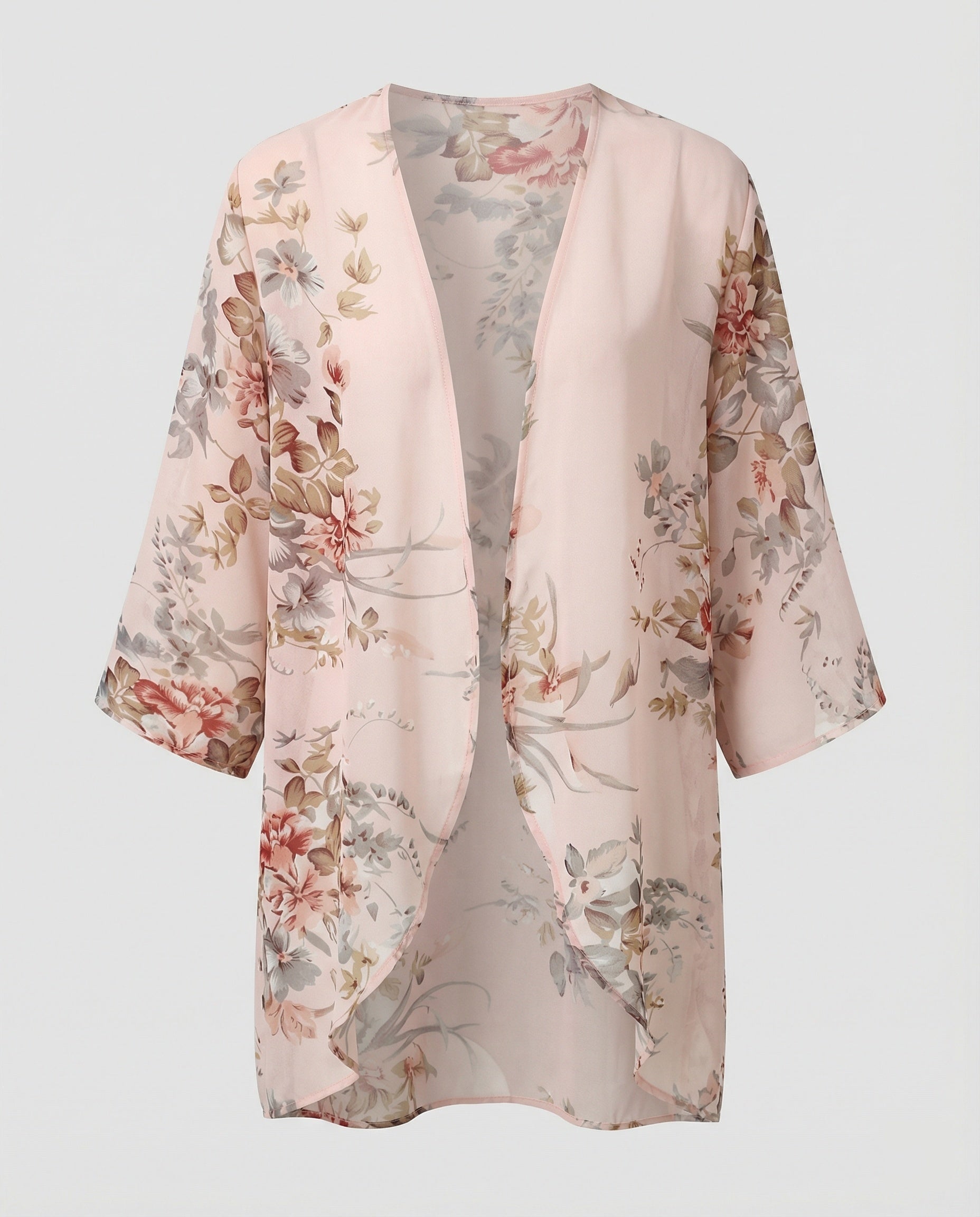 Open Kimono Women's Floral