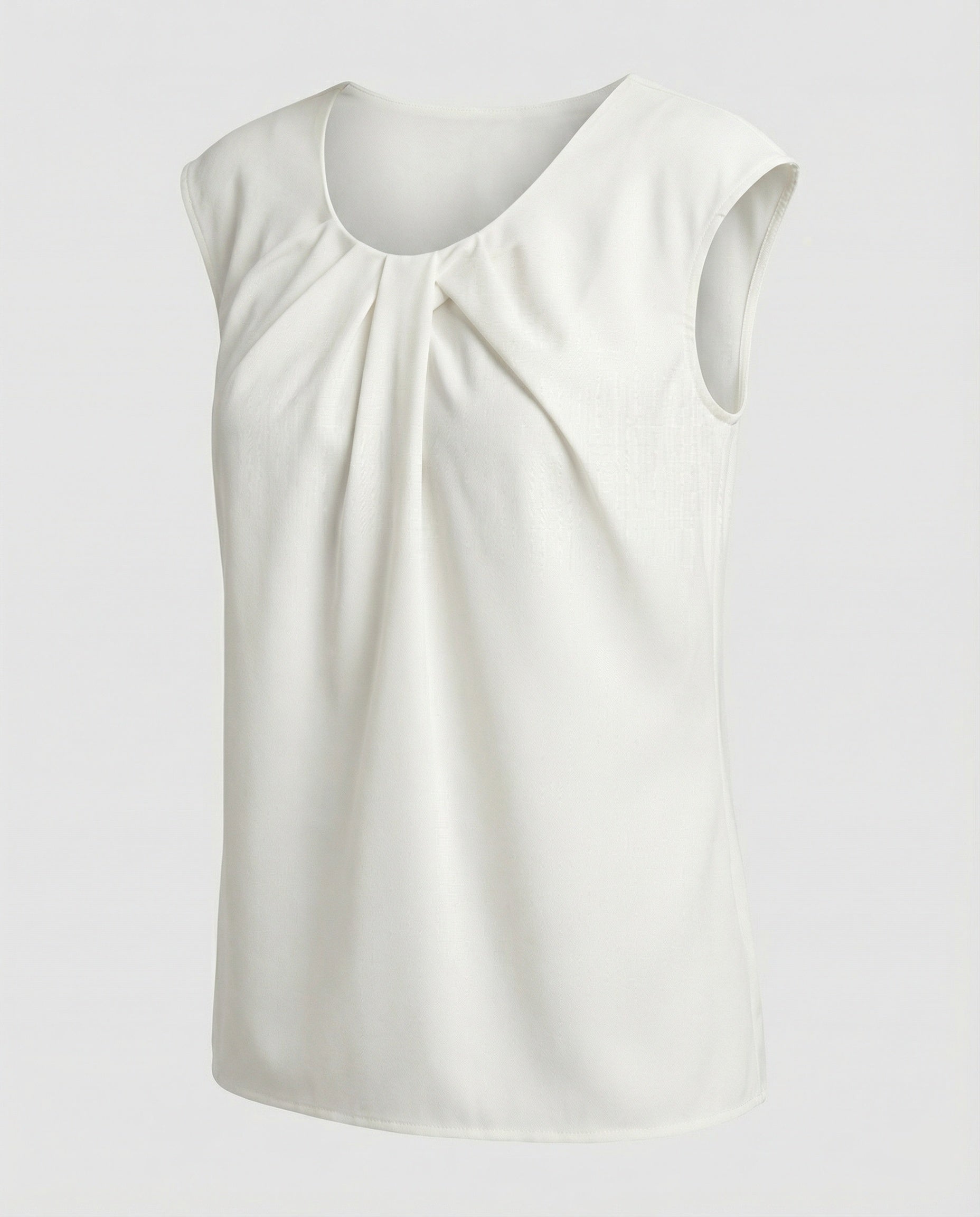 Ladies Blouse Top Elegant Round Neck