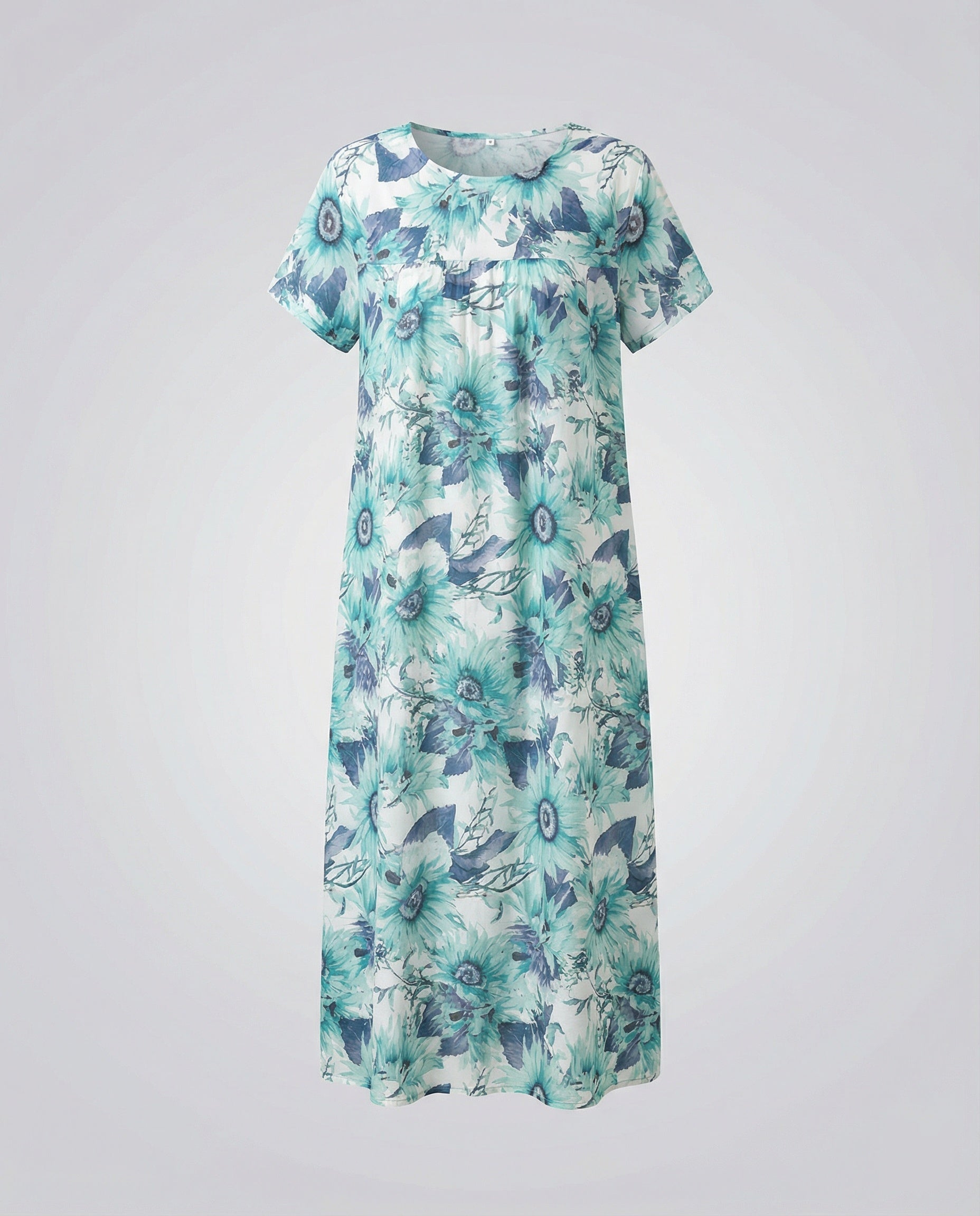 Lightweight Midi Dress Women With Pockets