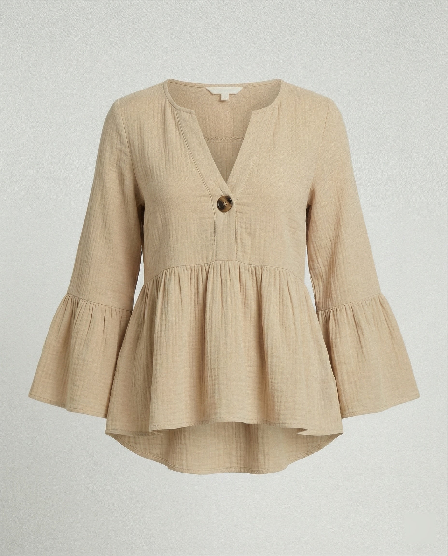 Blouse Women Babydoll Cotton
