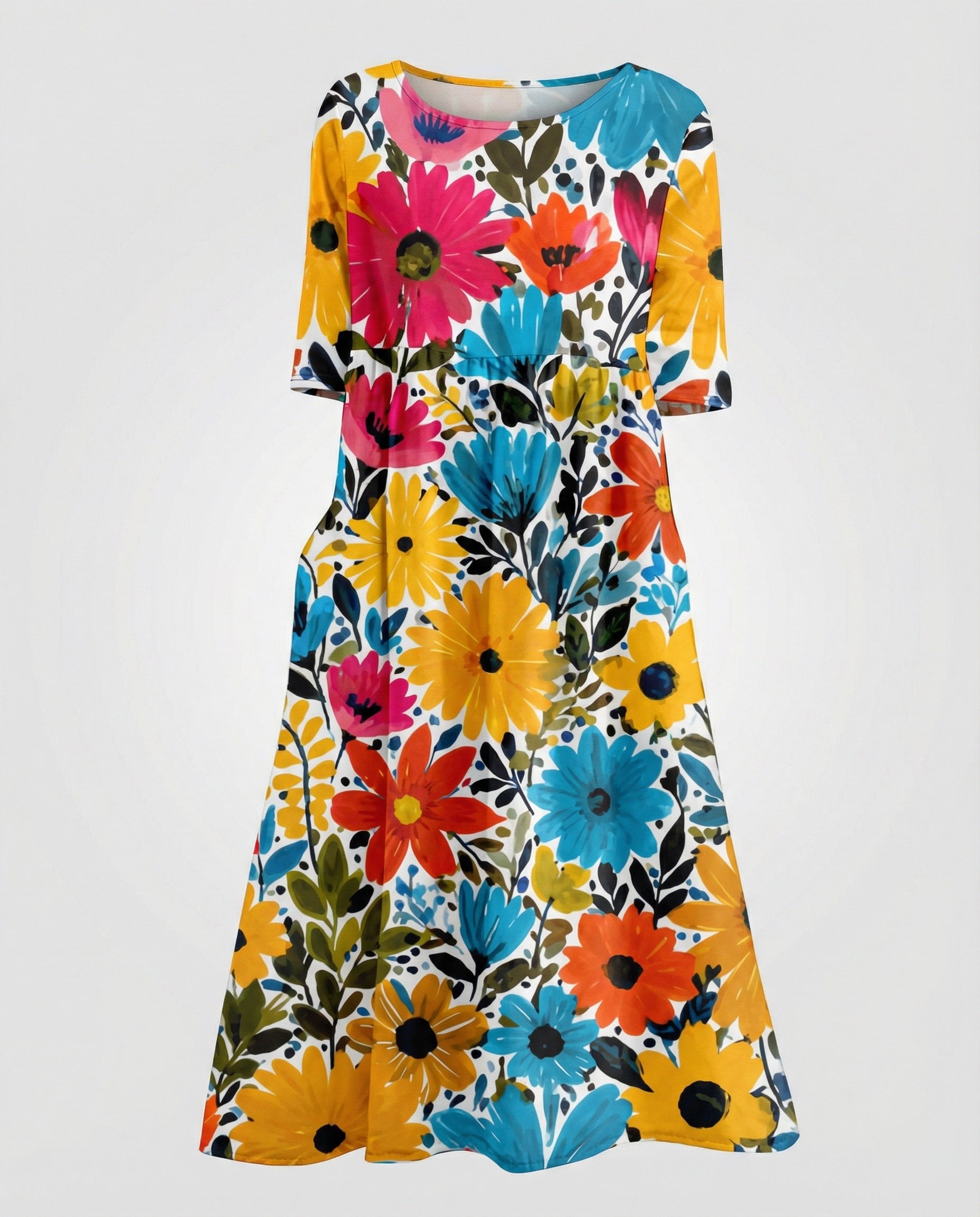 Women's Maxi Dress A-Line Flowing